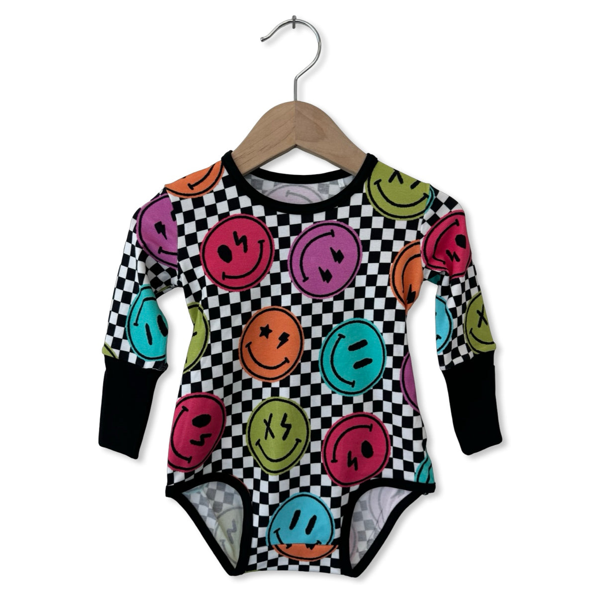 Check Your Mood Snuggle Bug Long Sleeve Bodysuit