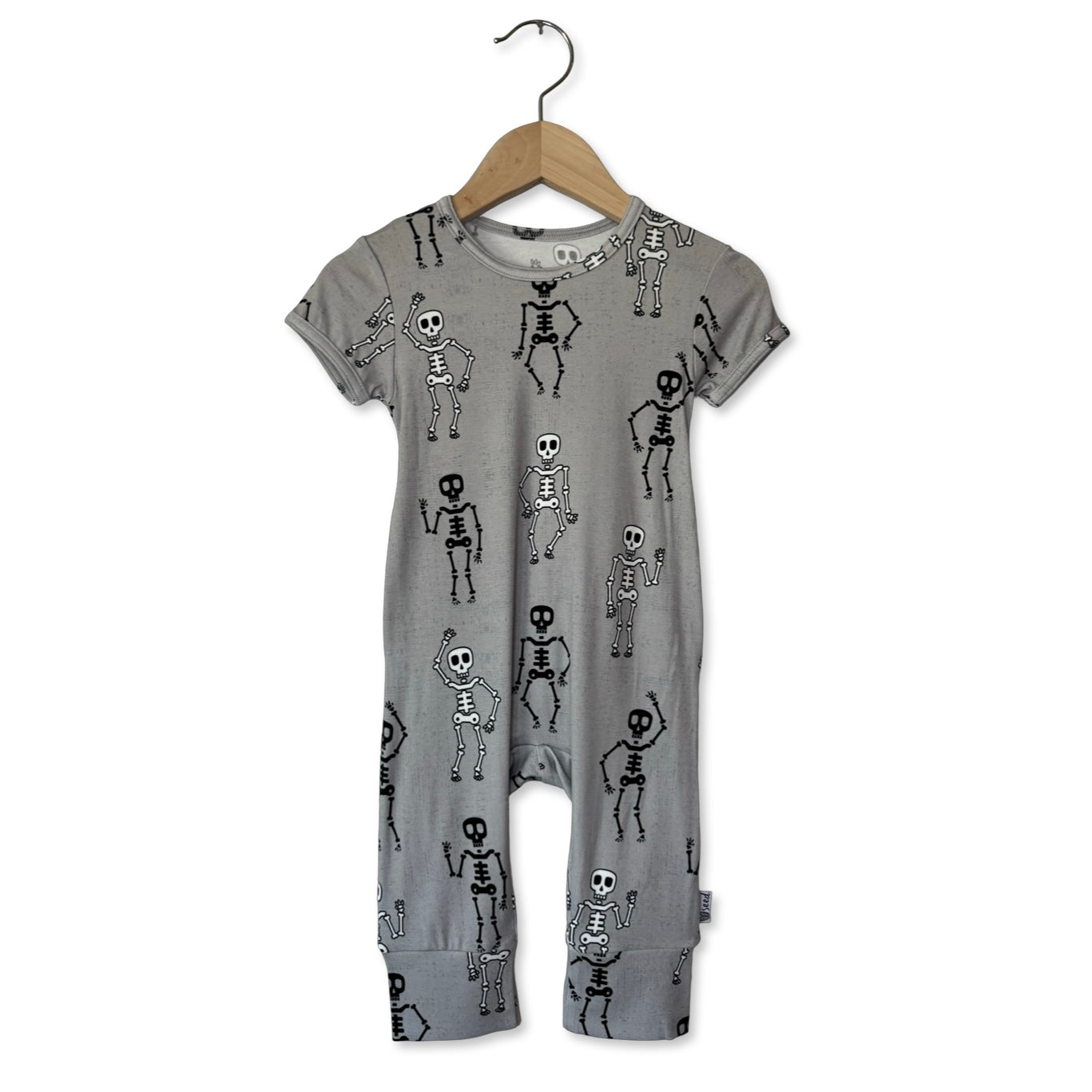 Busy Bones Short Long Romper