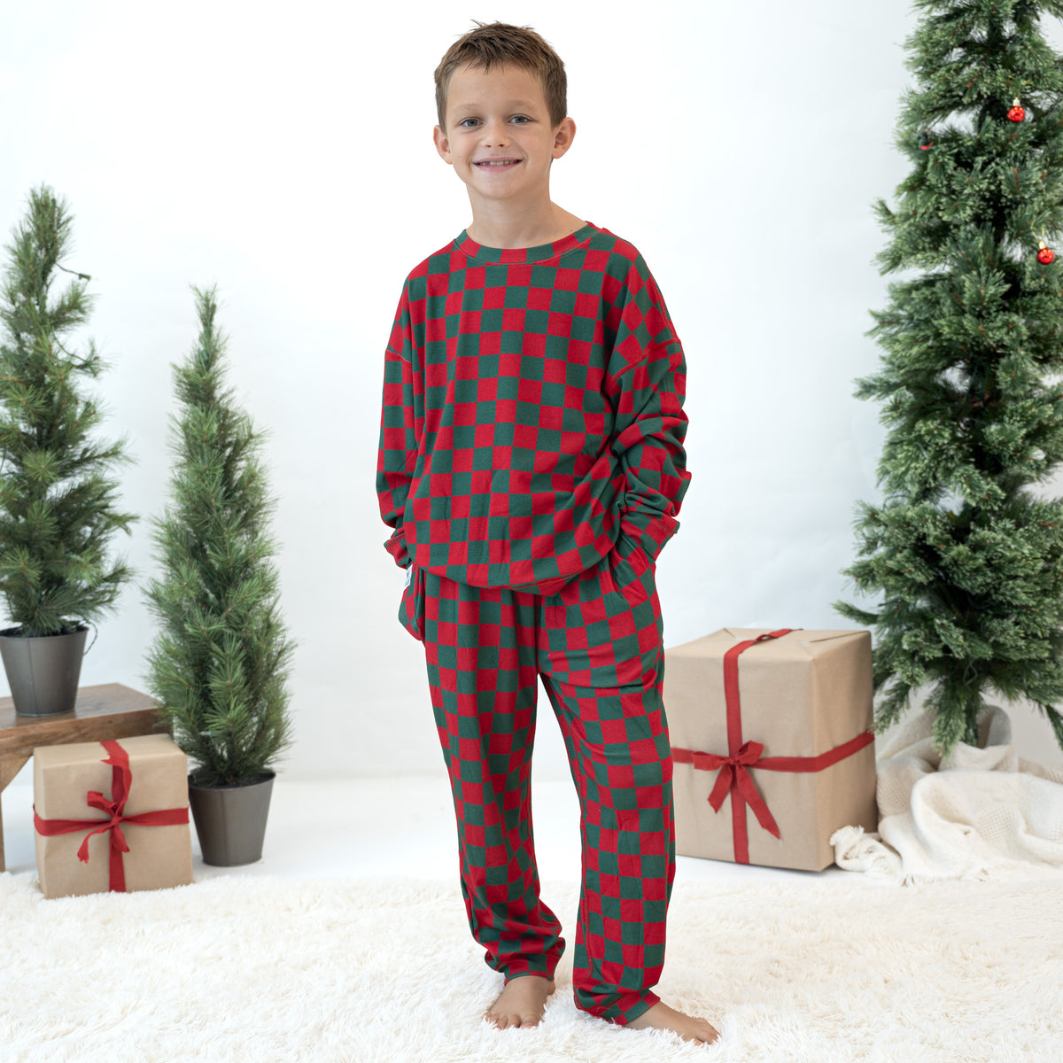 Merry Checkmas CALM CLOUD™ Kid's Set