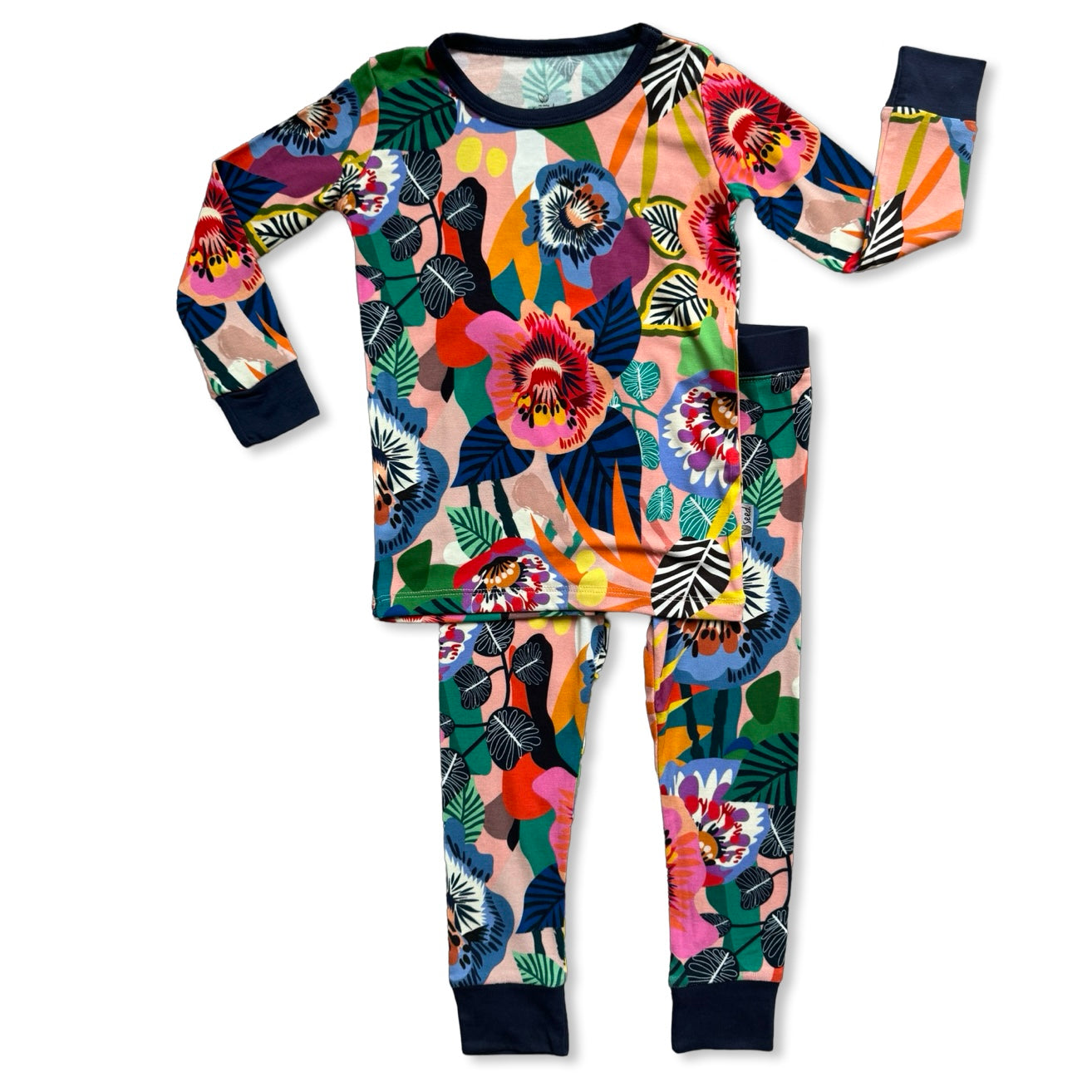 Fiesta Floral Two Piece Jammie Set (18-24 mth- 5T)