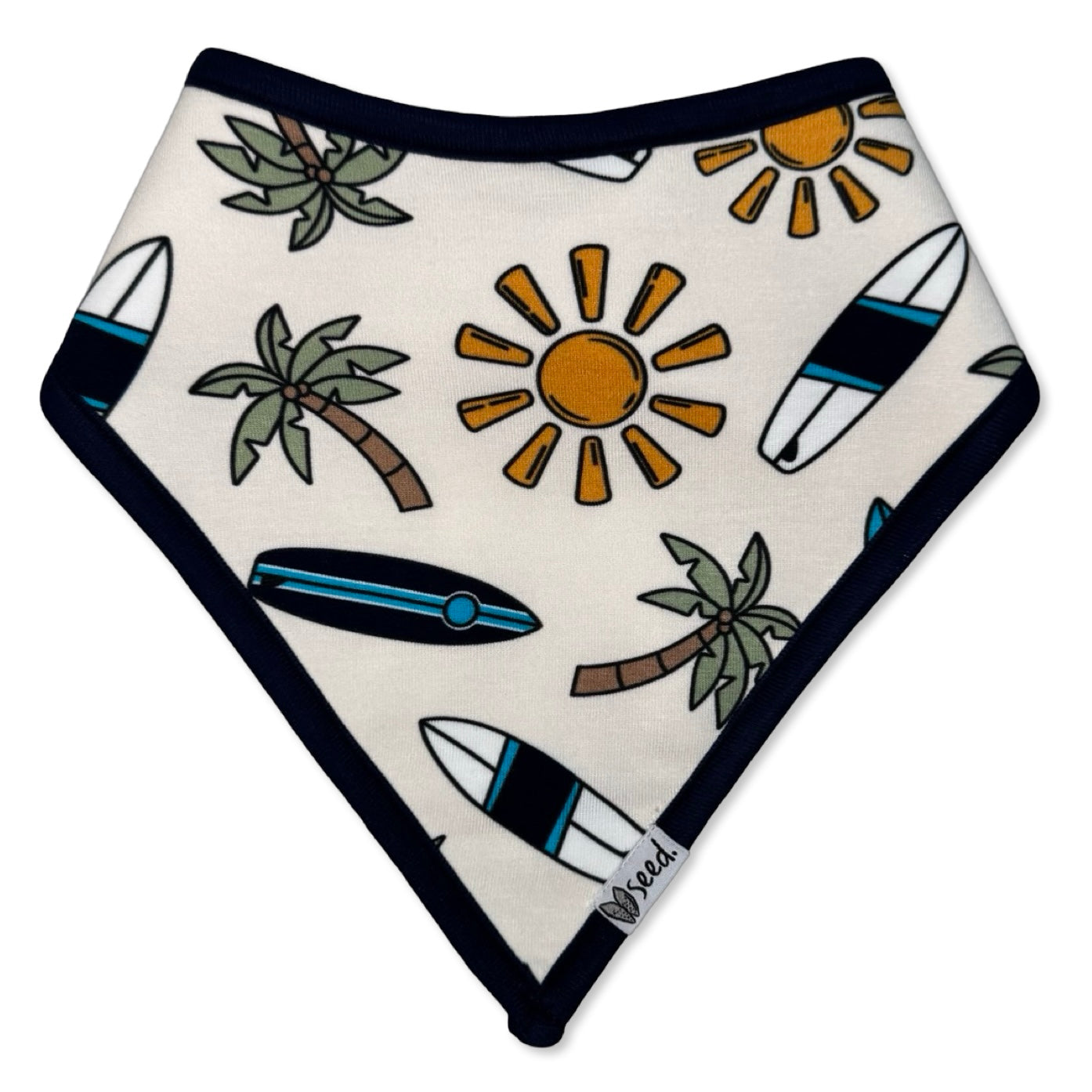 Surfs Up Bandana Bib