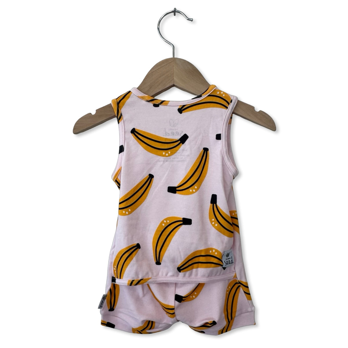 Go Bananas Adaptive Tube Access Sleeveless Shorty Romper