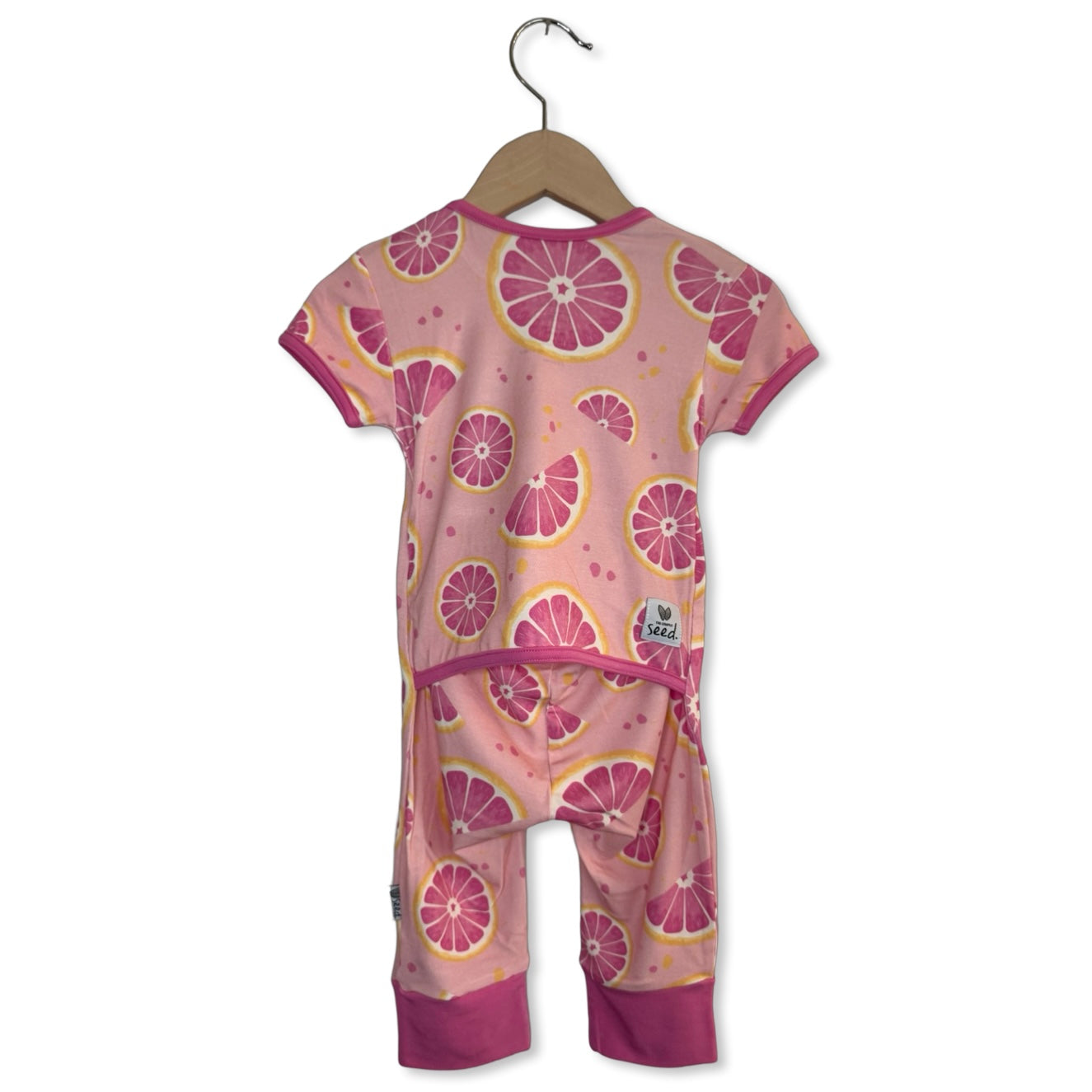 Grapefruit For You Short Long Romper