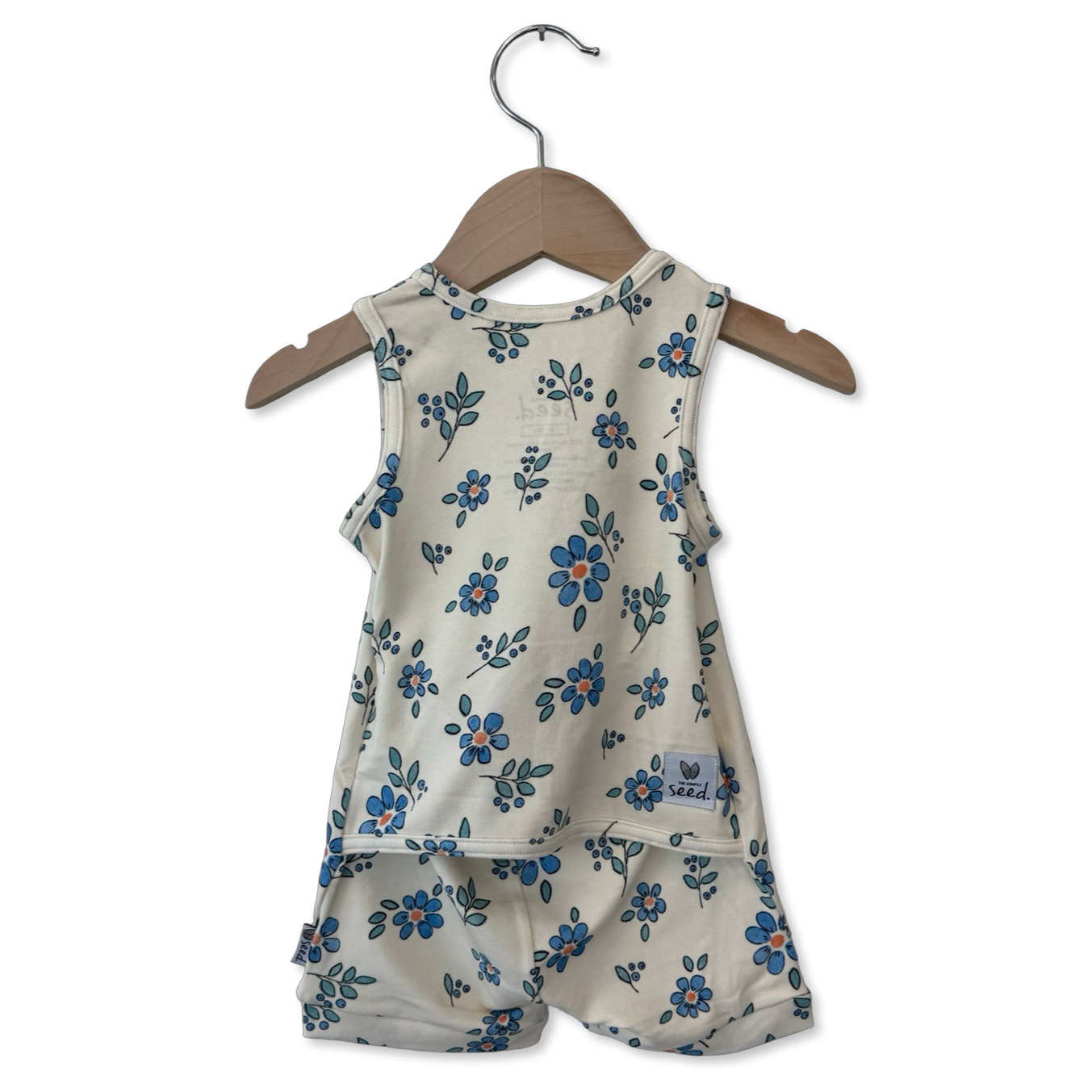 Forget Me Not Sleeveless Shorty Romper Luxe Edition | Cotton Bamboo Blend
