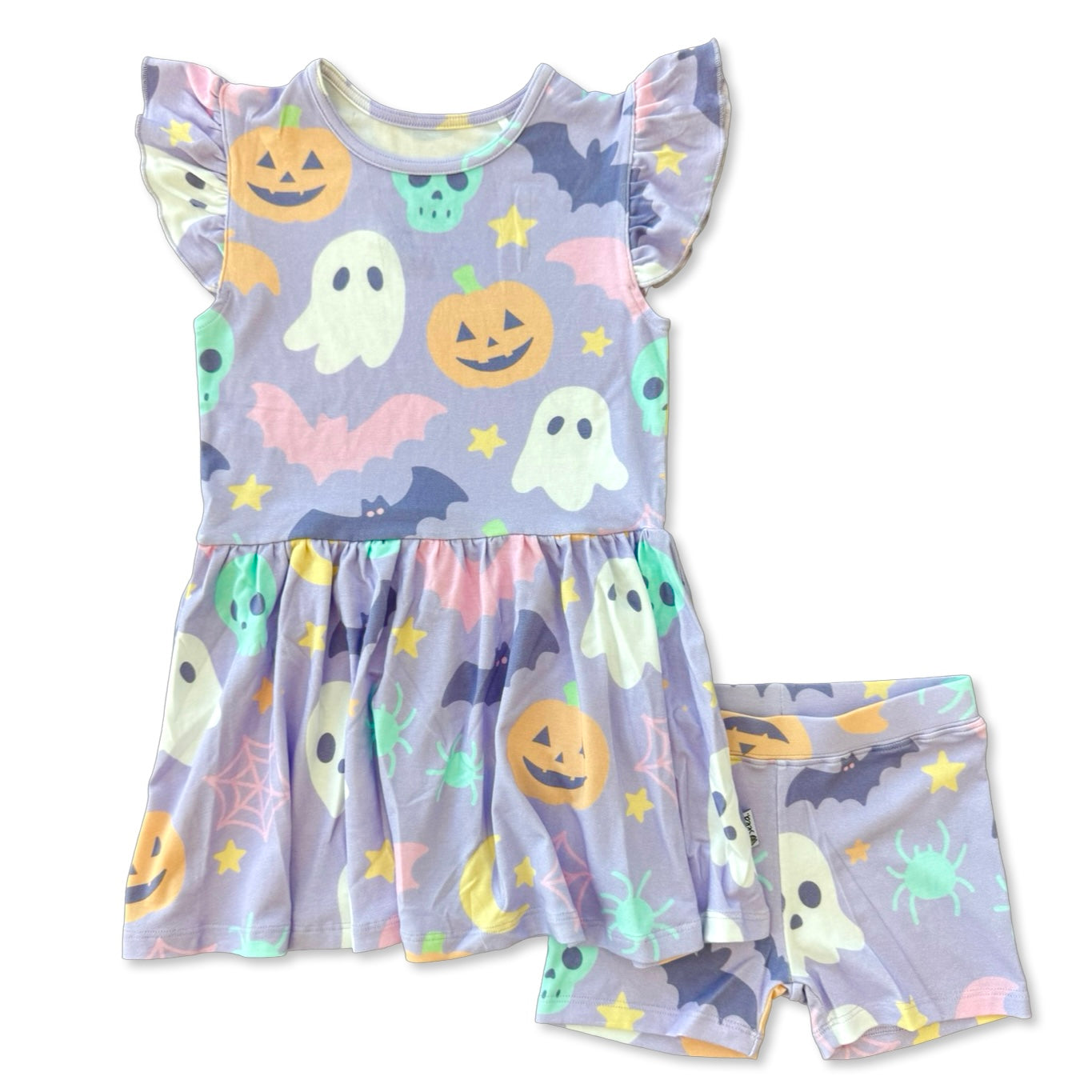 Creep It Cute Twirl Dress & Shorts Toddler