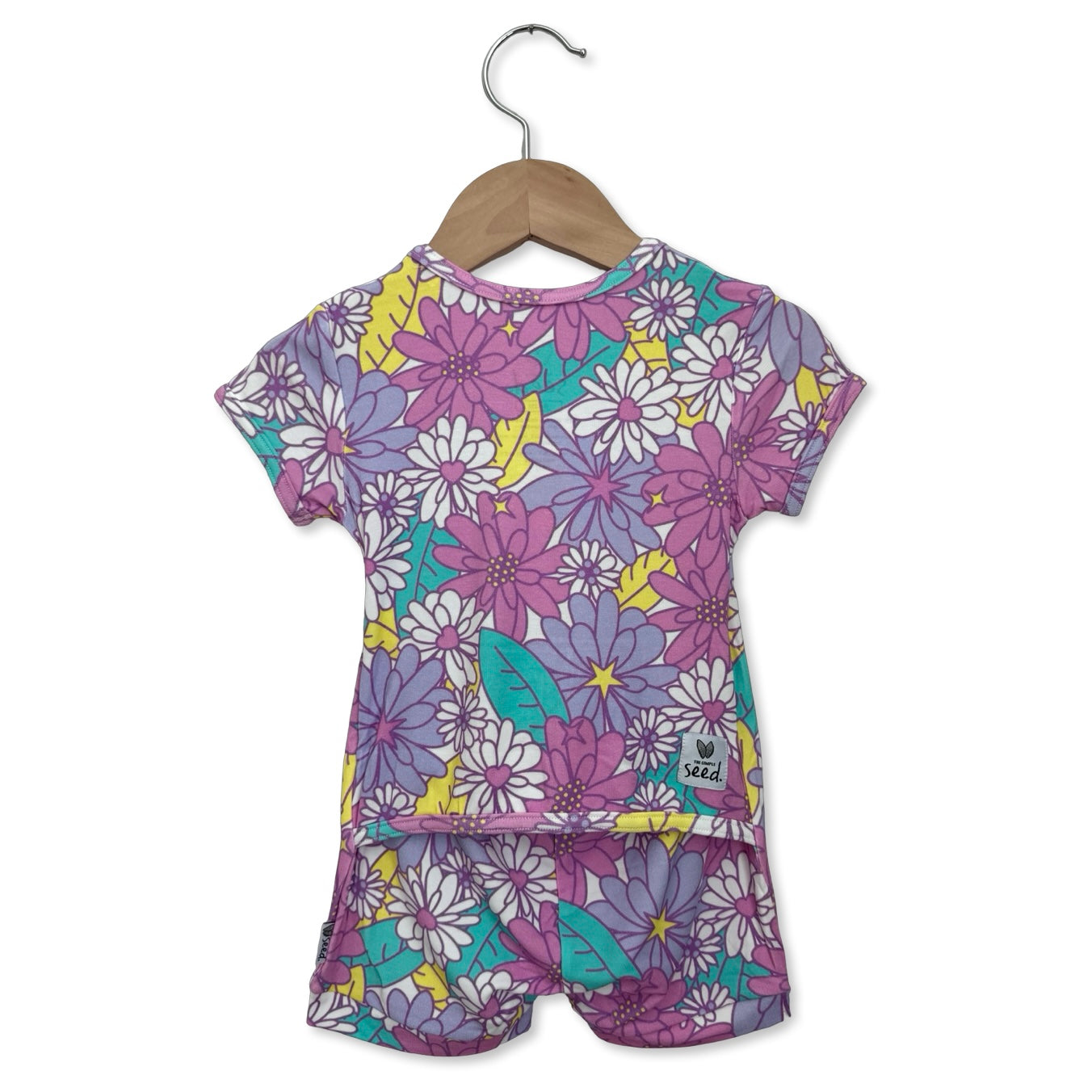 Flower Power Shorty Romper