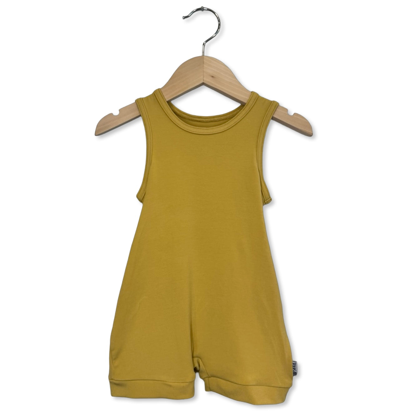 Honeycomb Sleeveless Shorty Romper