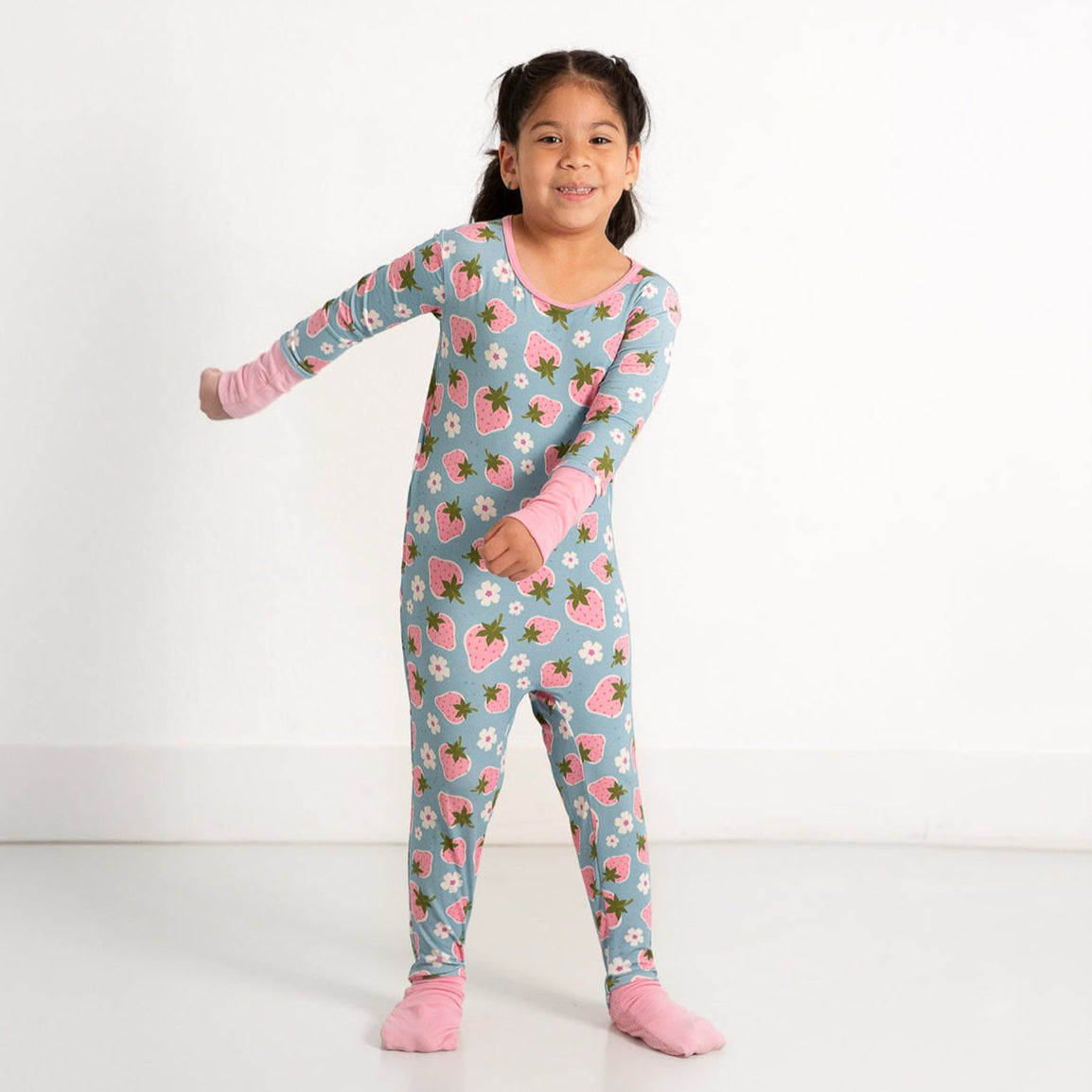 Strawberry Fields Kid's Day to Night Romper