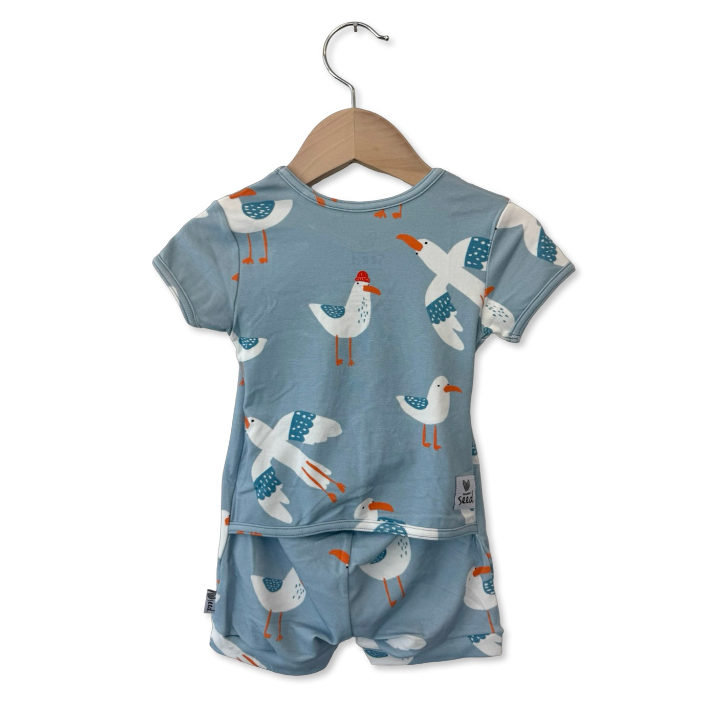 Gulls Just Want to Have Fun Shorty Romper Luxe Edition | Cotton Bamboo Blend