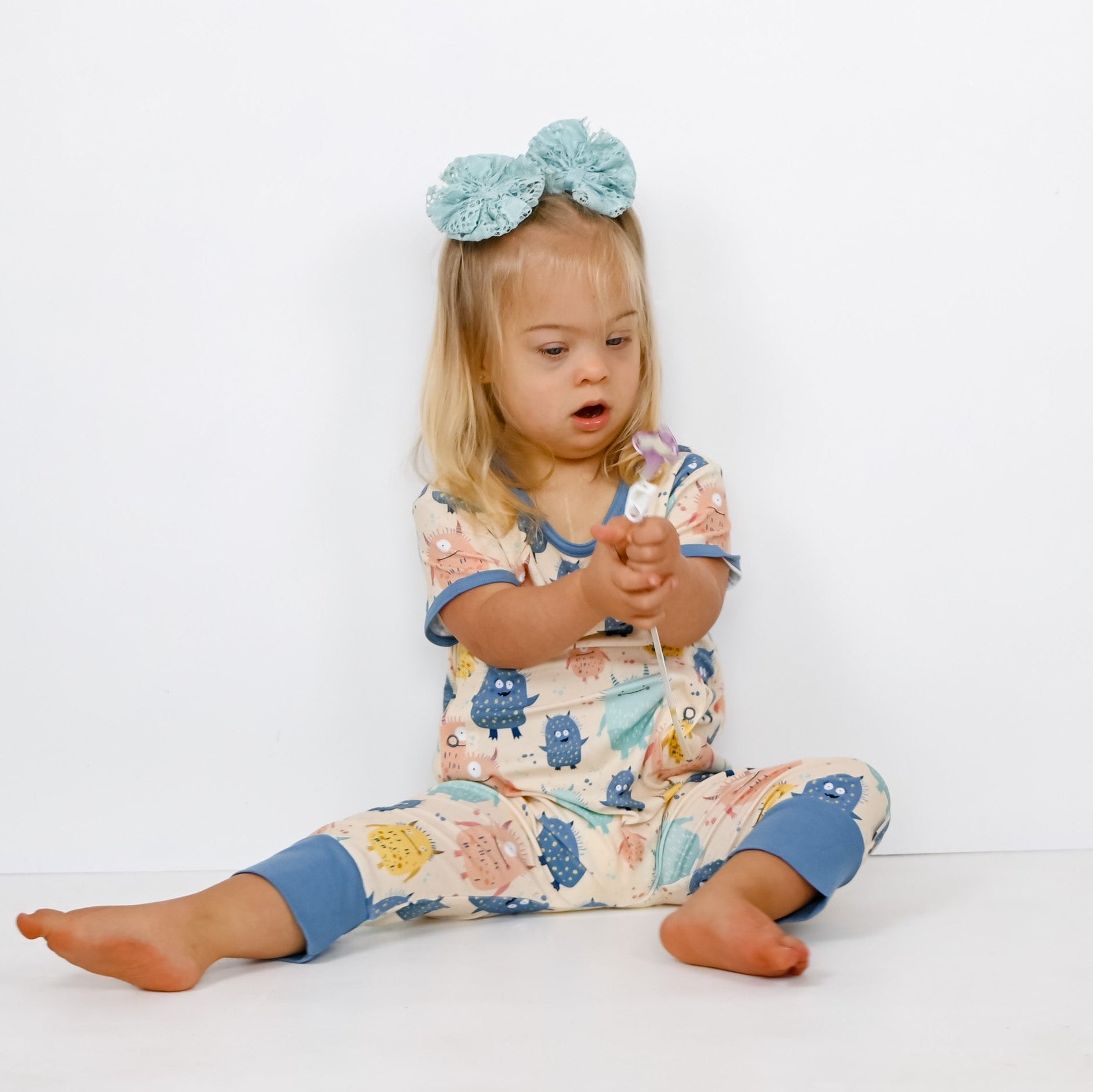 Yippity Yeti Adaptive Tube Access Short Long Romper