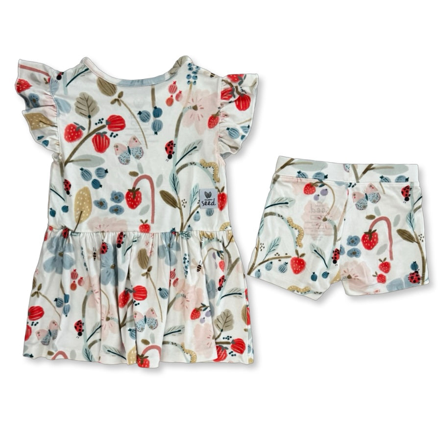 Sweet Meadow Twirl Dress & Shorts Toddler