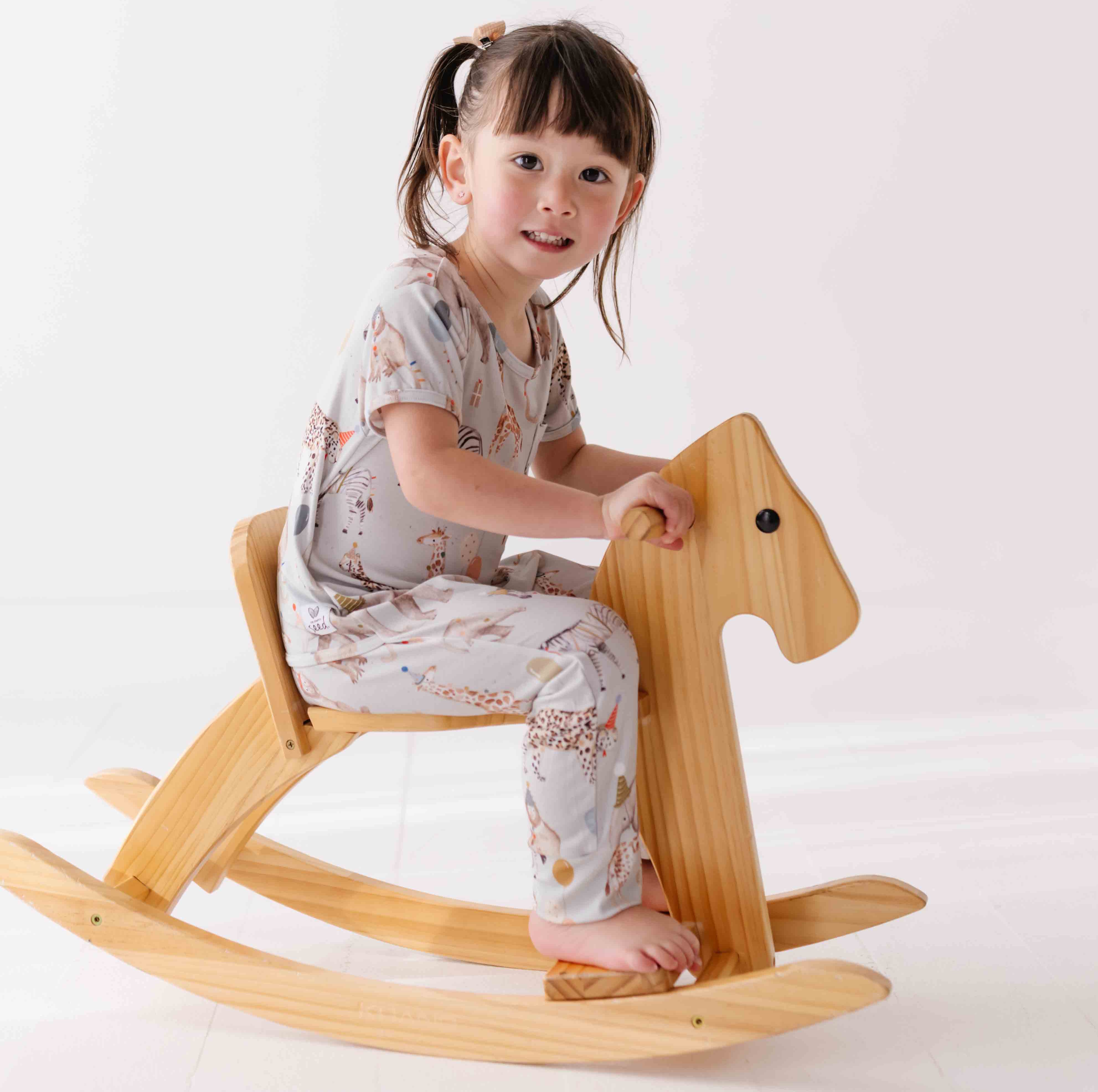 Party at the Zoo Short Long Romper