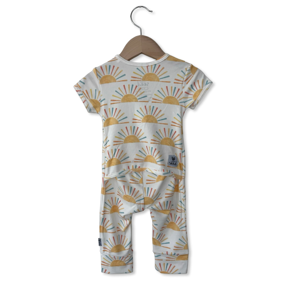 You Are My Sunshine Short Long Romper Luxe Edition | Cotton Bamboo Blend
