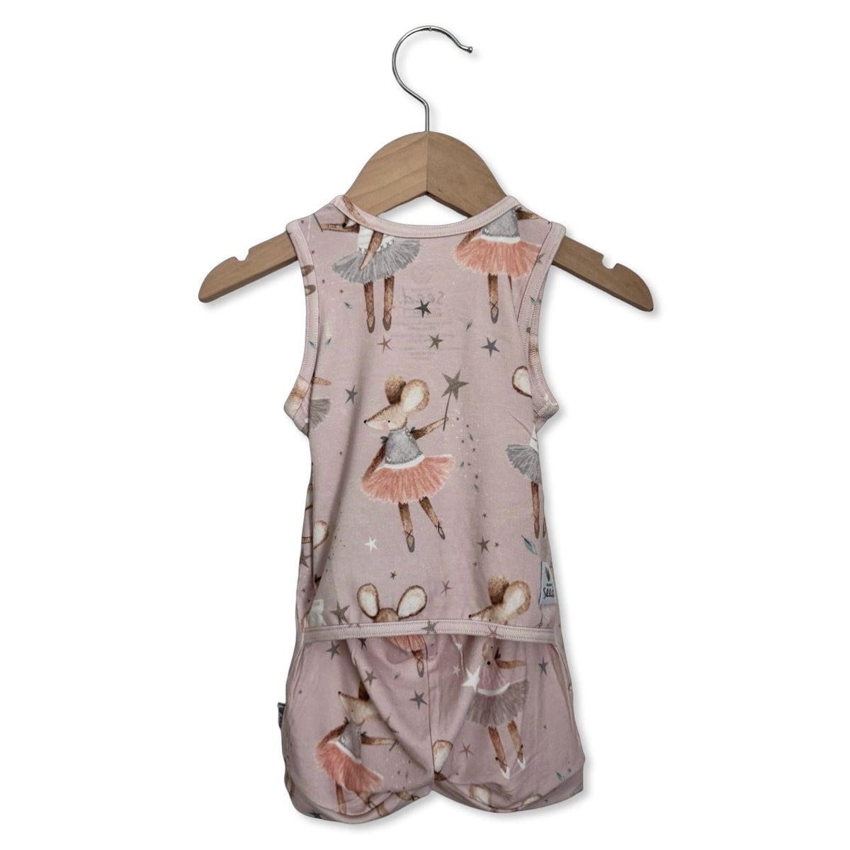 Dainty Dancers Sleeveless Shorty Romper Luxe Edition | Cotton Bamboo Blend