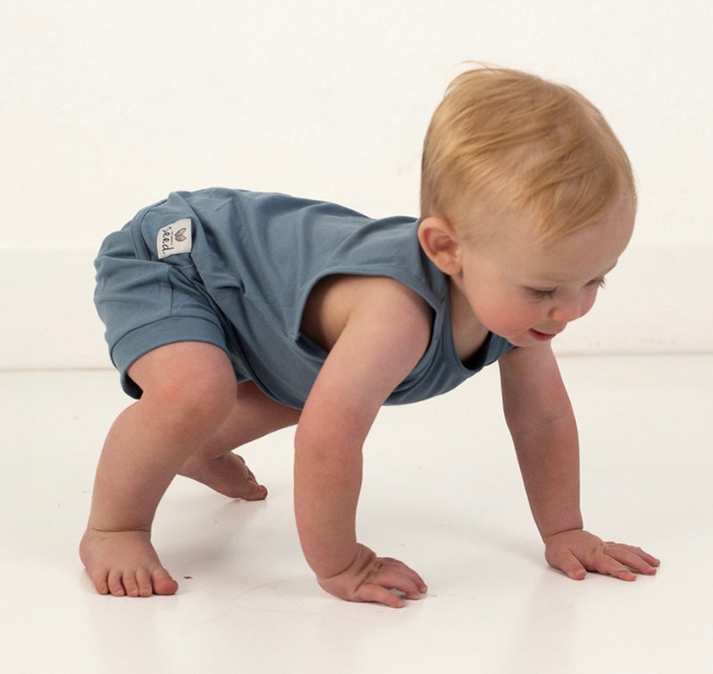 Spring Lake Sleeveless Shorty Romper