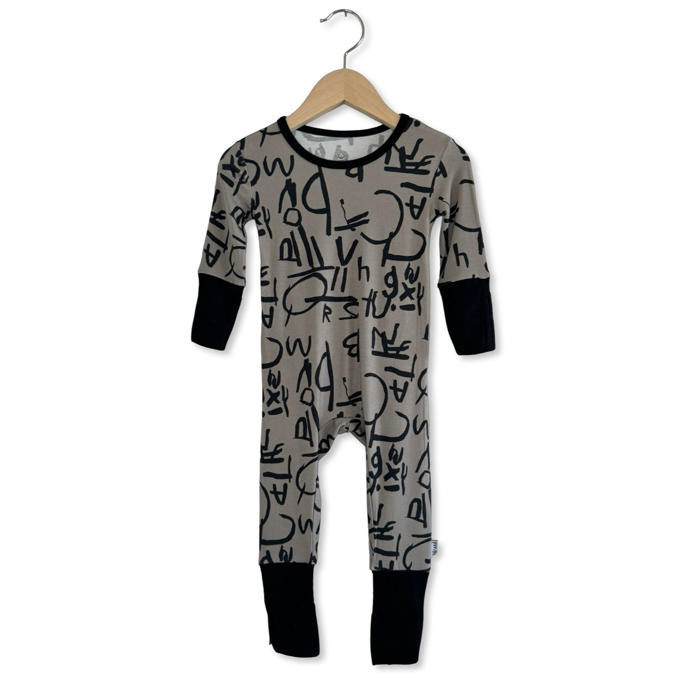 Caden's Alphabet for Autism Day to Night Romper