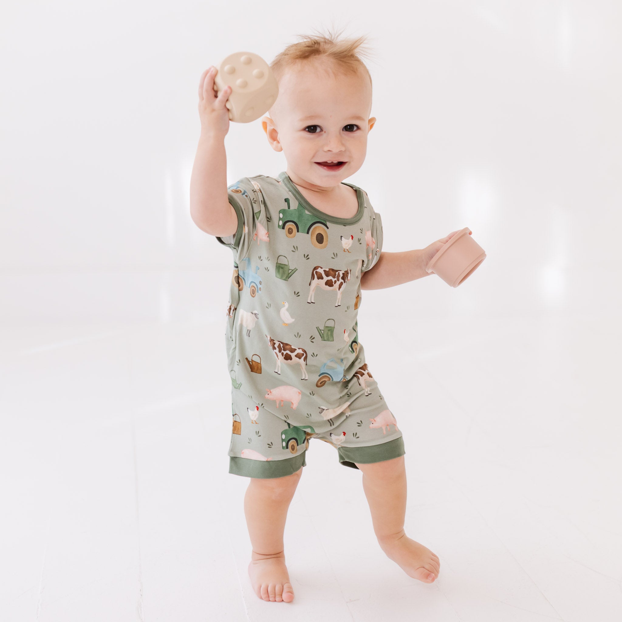 Hay There Shorty Romper