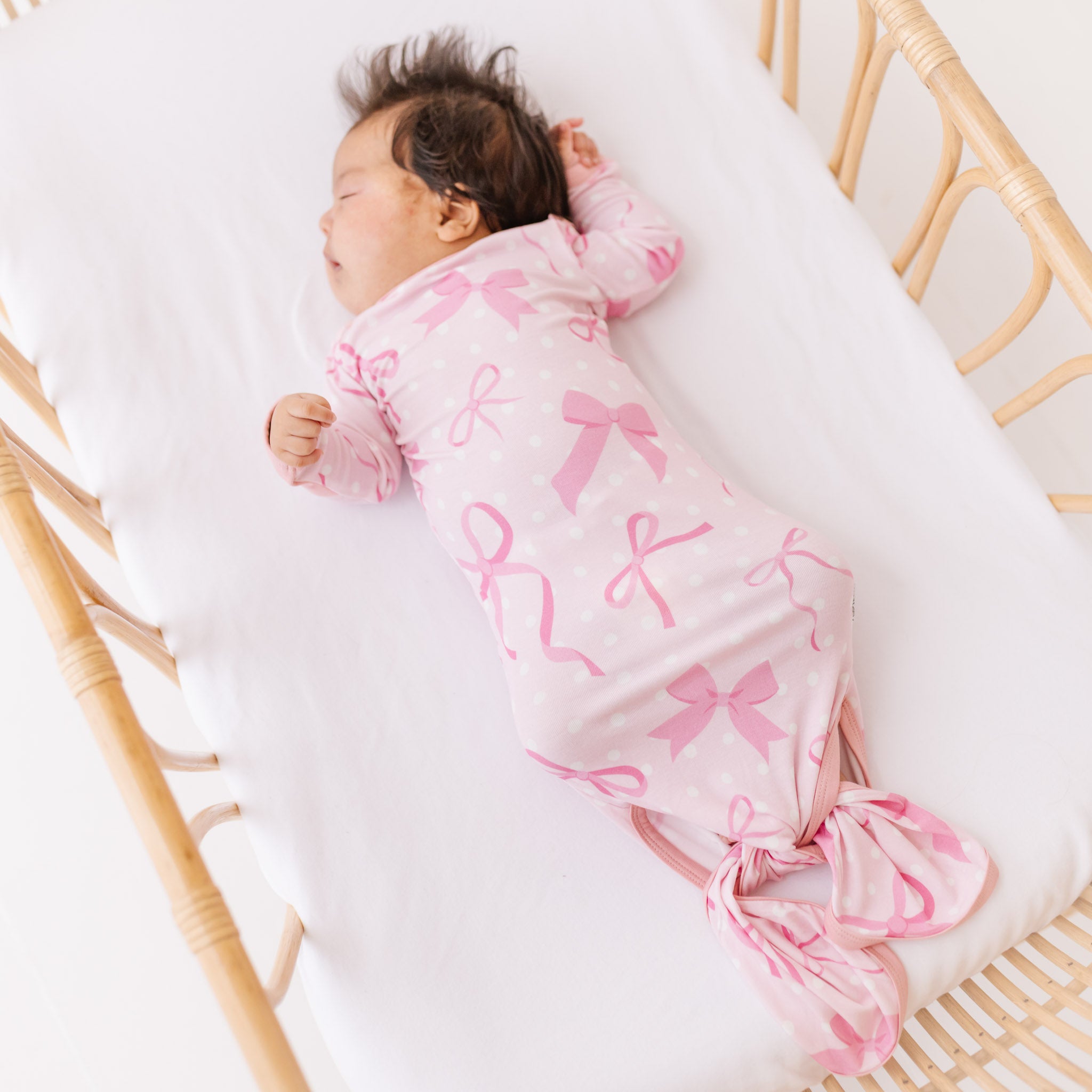 Lovely Loops Knotted Gown & Beanie