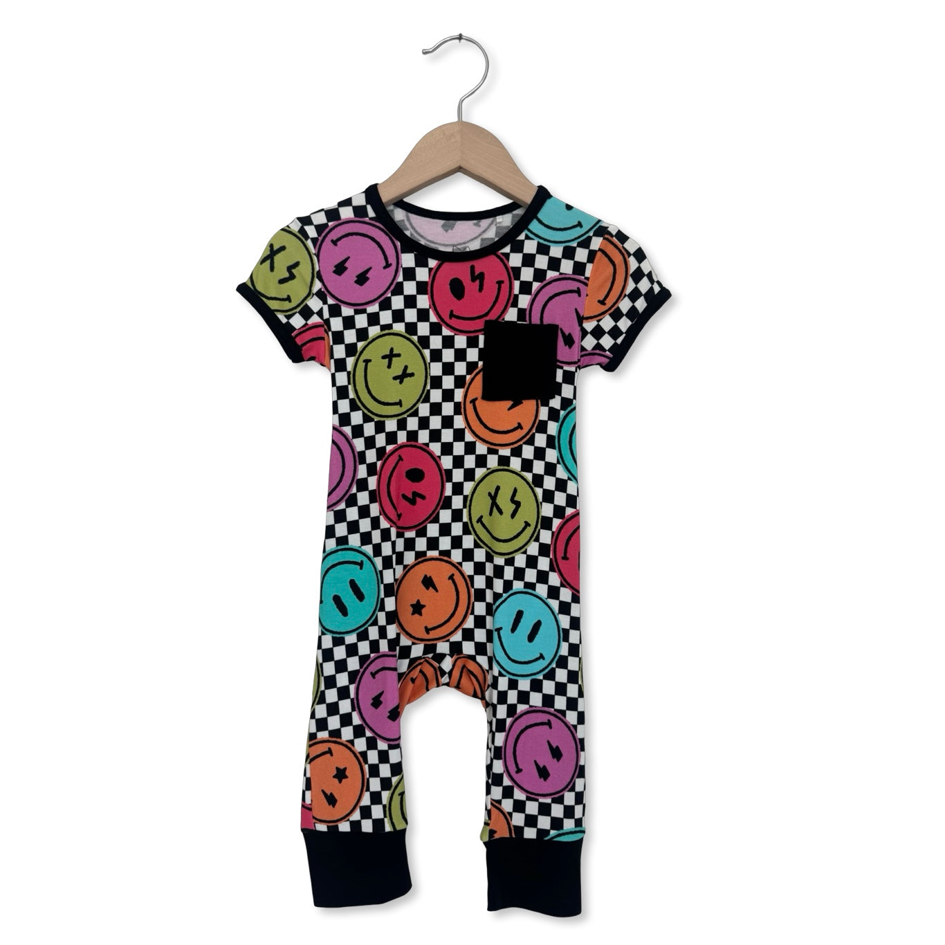 Check Your Mood Short Long Romper
