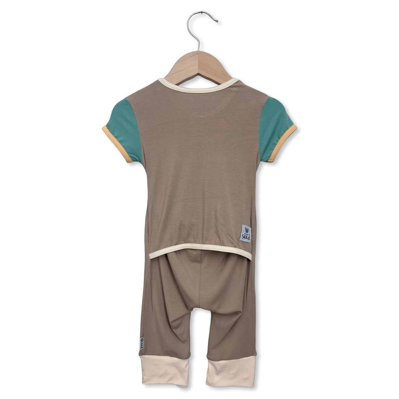 Moss and Mellow Short Long Romper