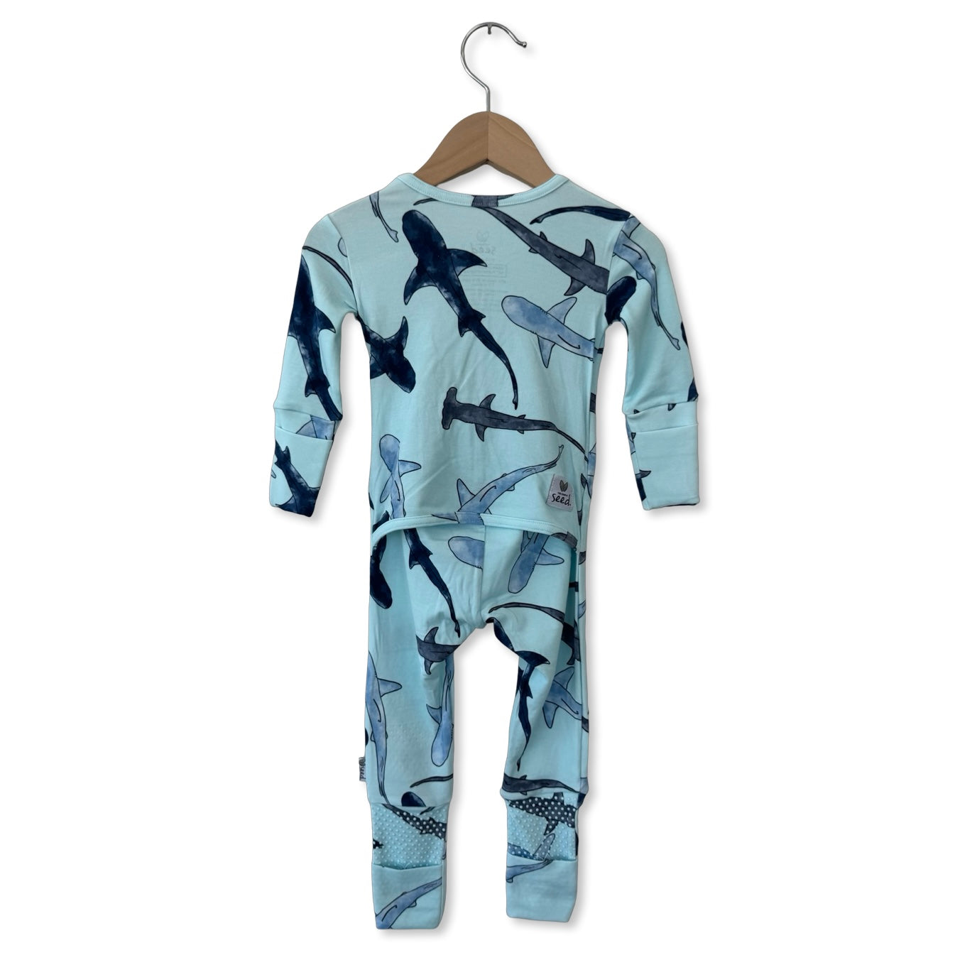 Shiver Me Shark Day to Night Romper Luxe Edition | Cotton Bamboo Blend