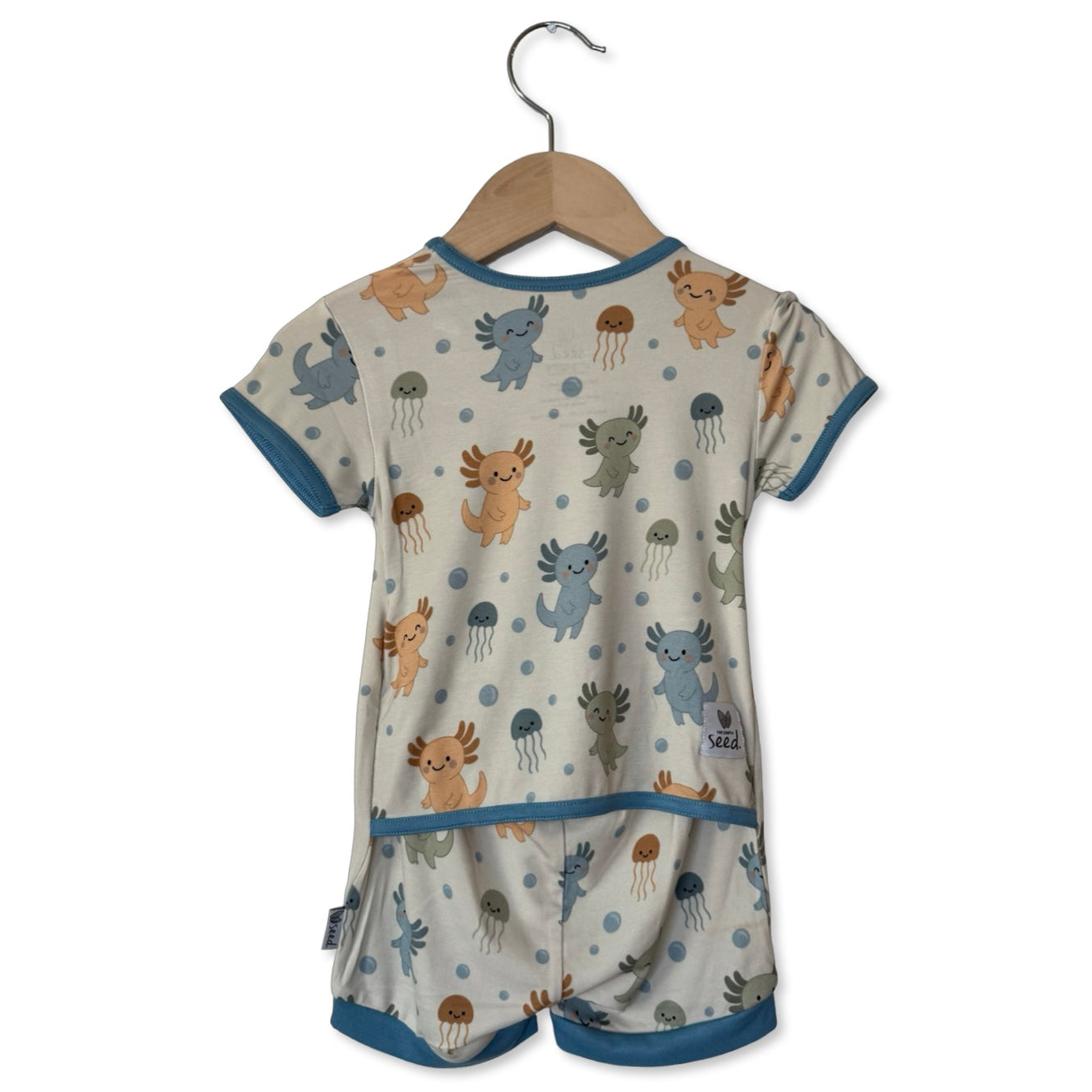 Alotl Smiles Shorty Romper