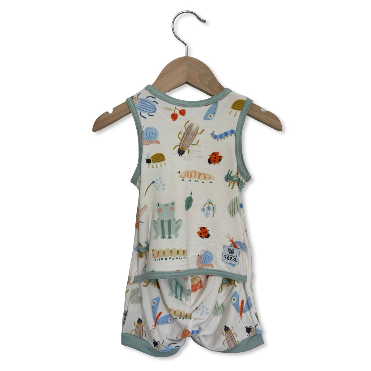 Doodle Bugs Sleeveless Shorty Romper