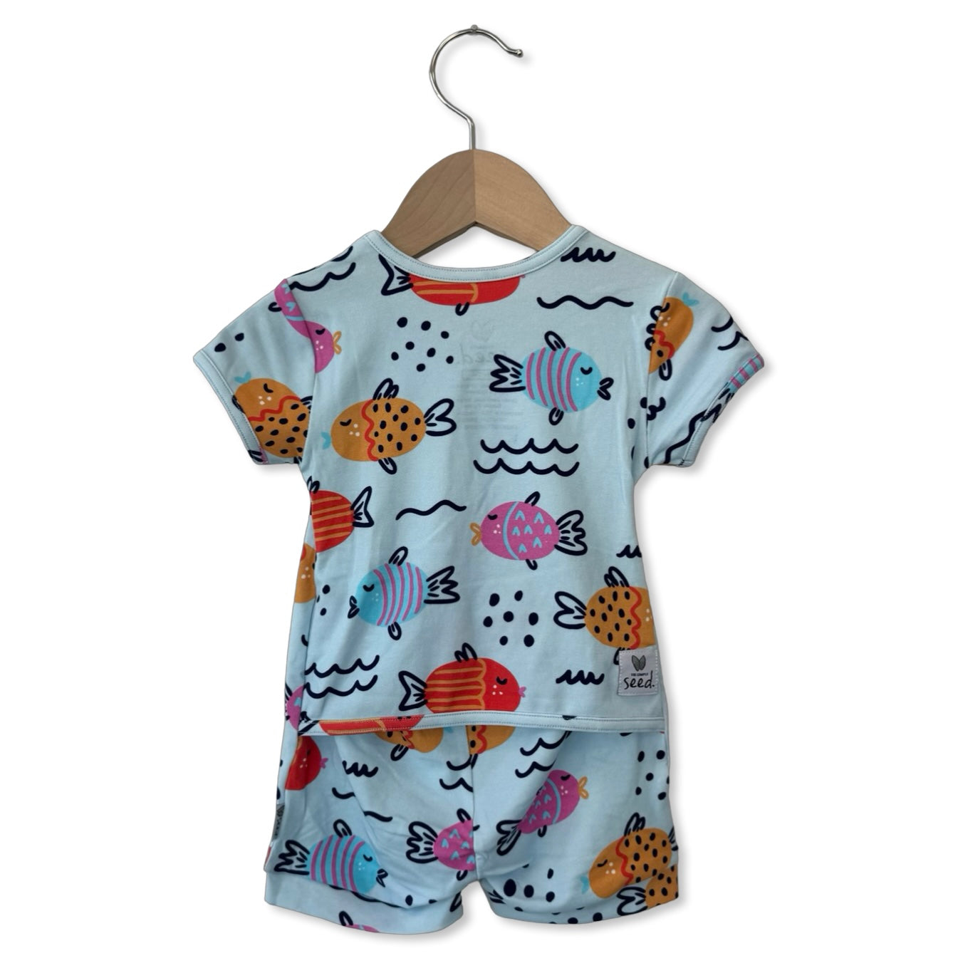 Fishy Kiss Shorty Romper Luxe Edition | Cotton Bamboo Blend