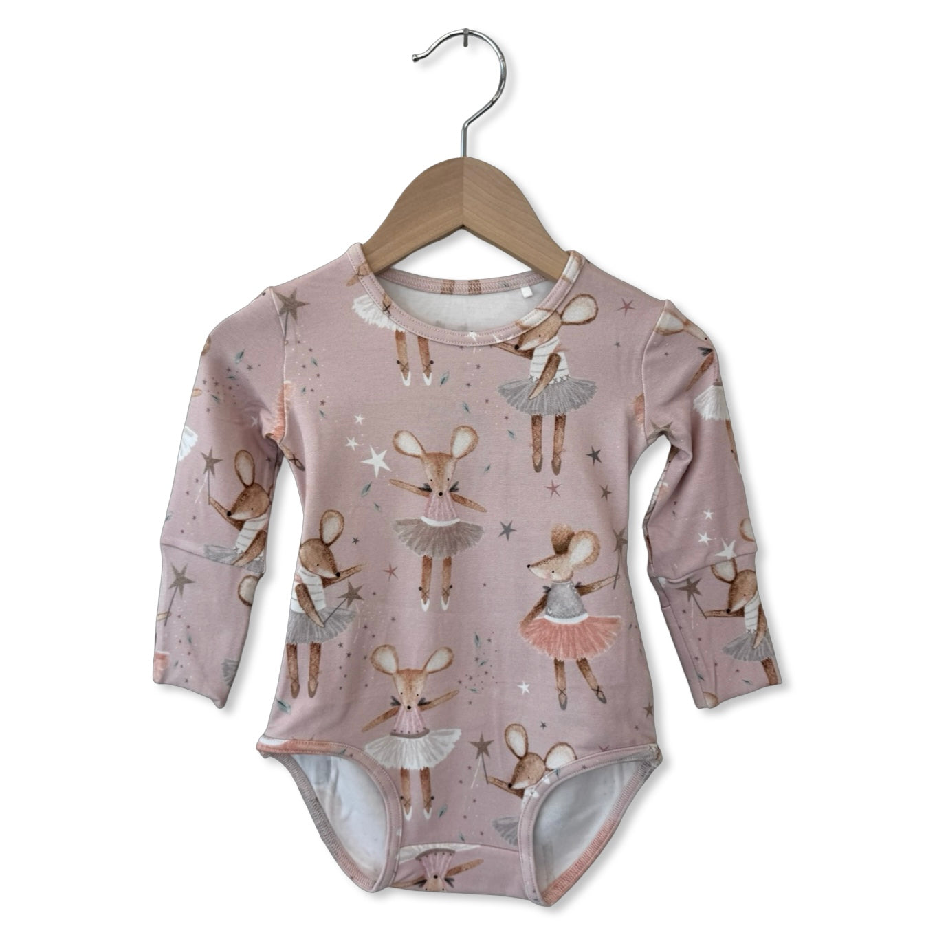 Dainty Dancers Snuggle Bug Long Sleeve Bodysuit