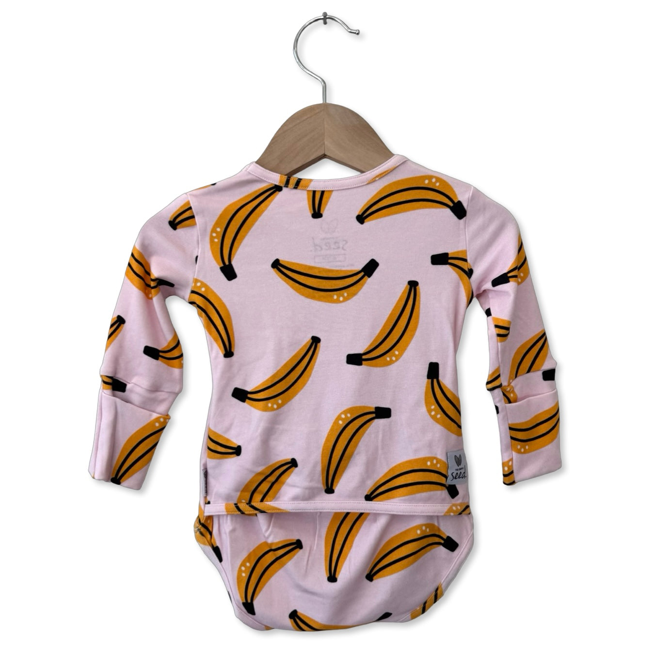 Go Bananas Snuggle Bug Long Sleeve Bodysuit
