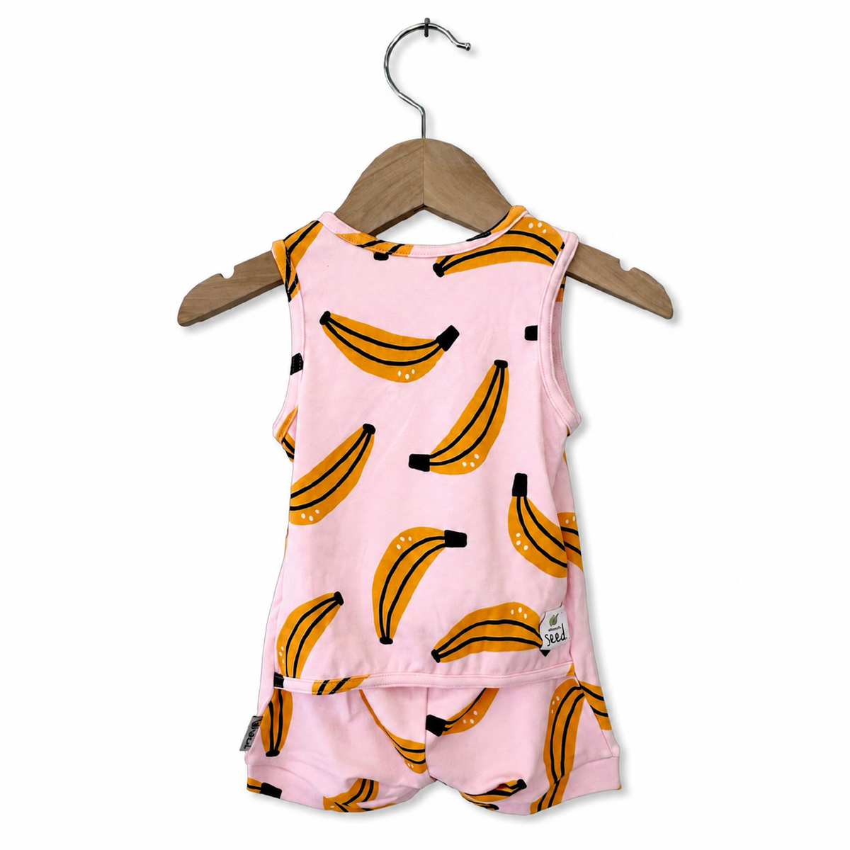 Go Bananas Sleeveless Shorty Romper Luxe Edition | Cotton Bamboo Blend