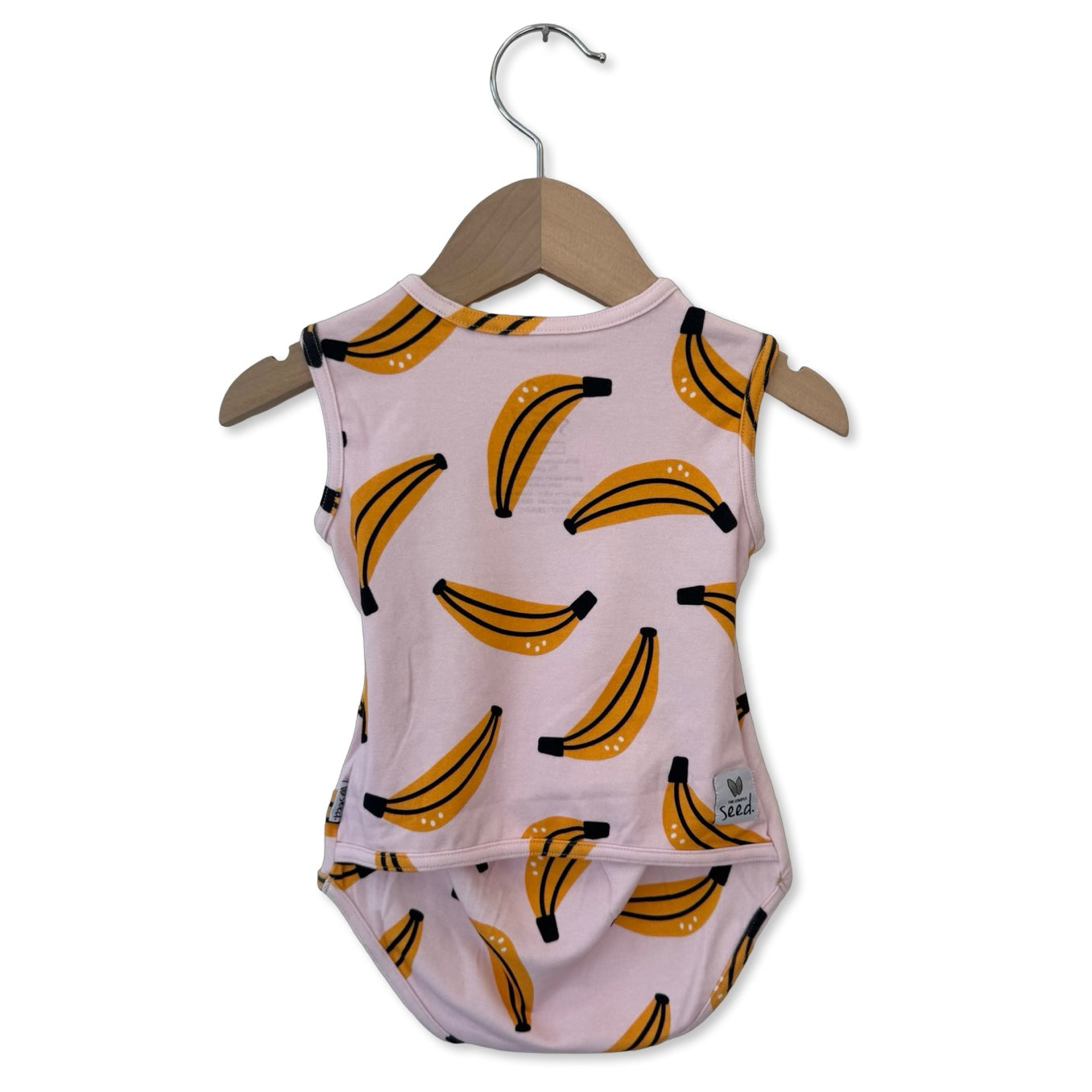 Go Bananas Snuggle Bug Sleeveless Bodysuit