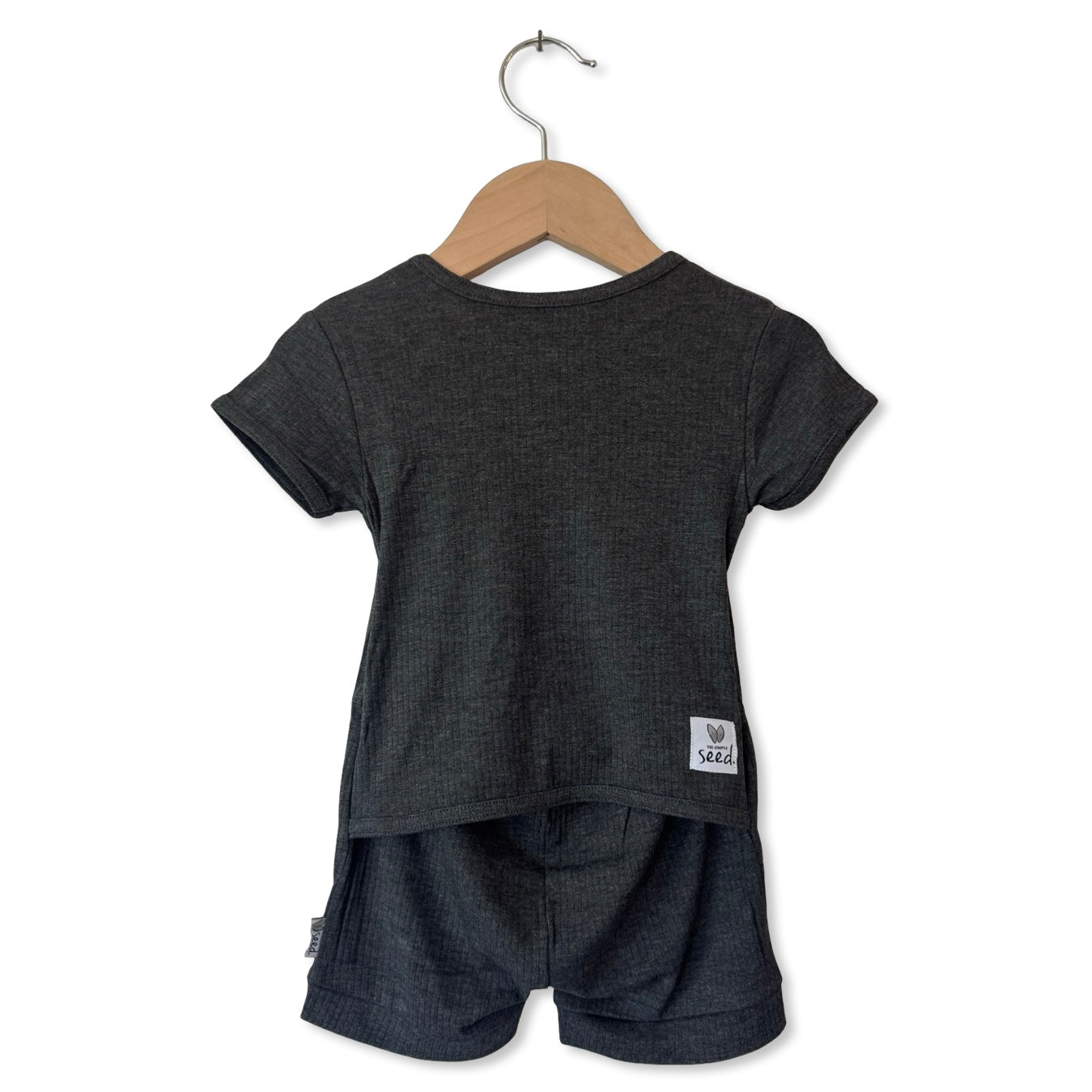 Pepper Ribbed Shorty Romper