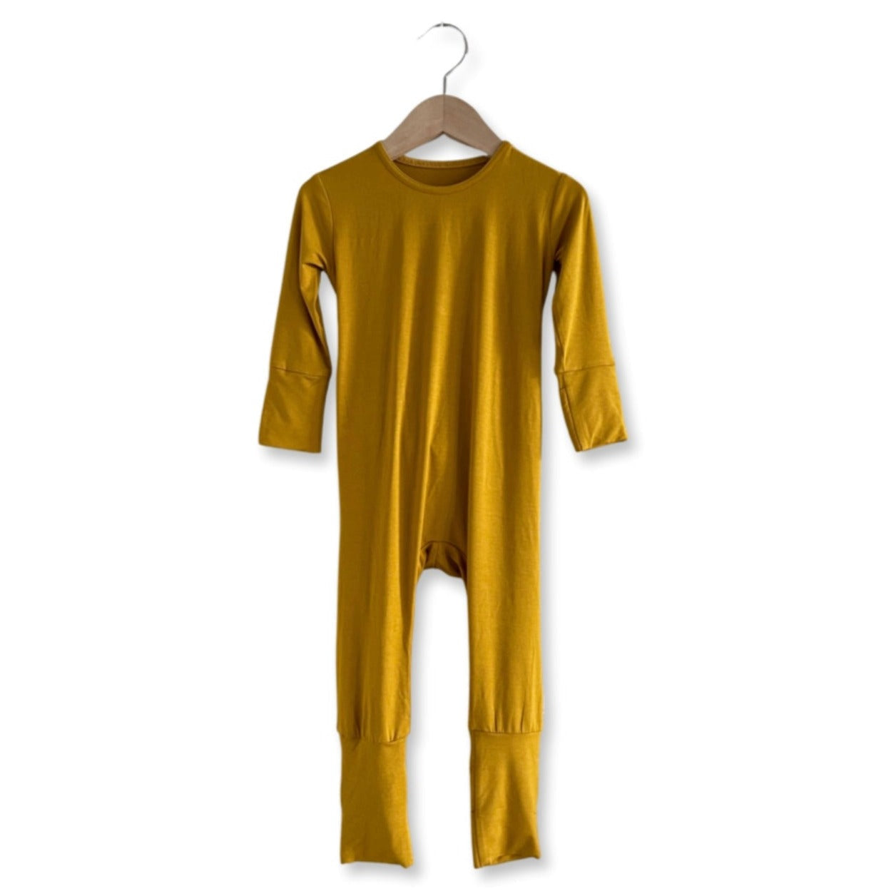 Mustard Day to Night Romper