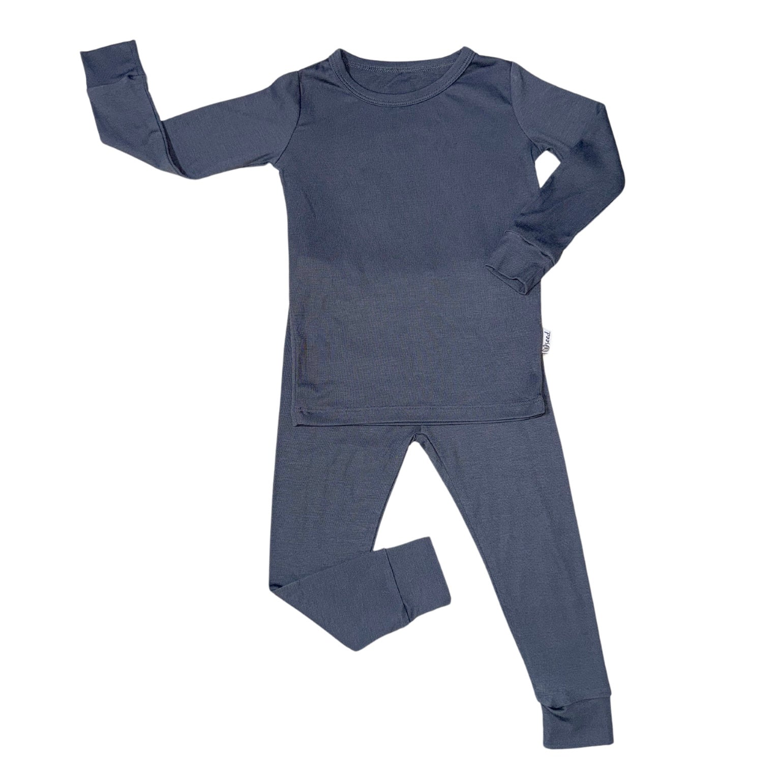 Deep Sea Mini Ribbed Two Piece Jammie Set (18-24 mth- 5T)
