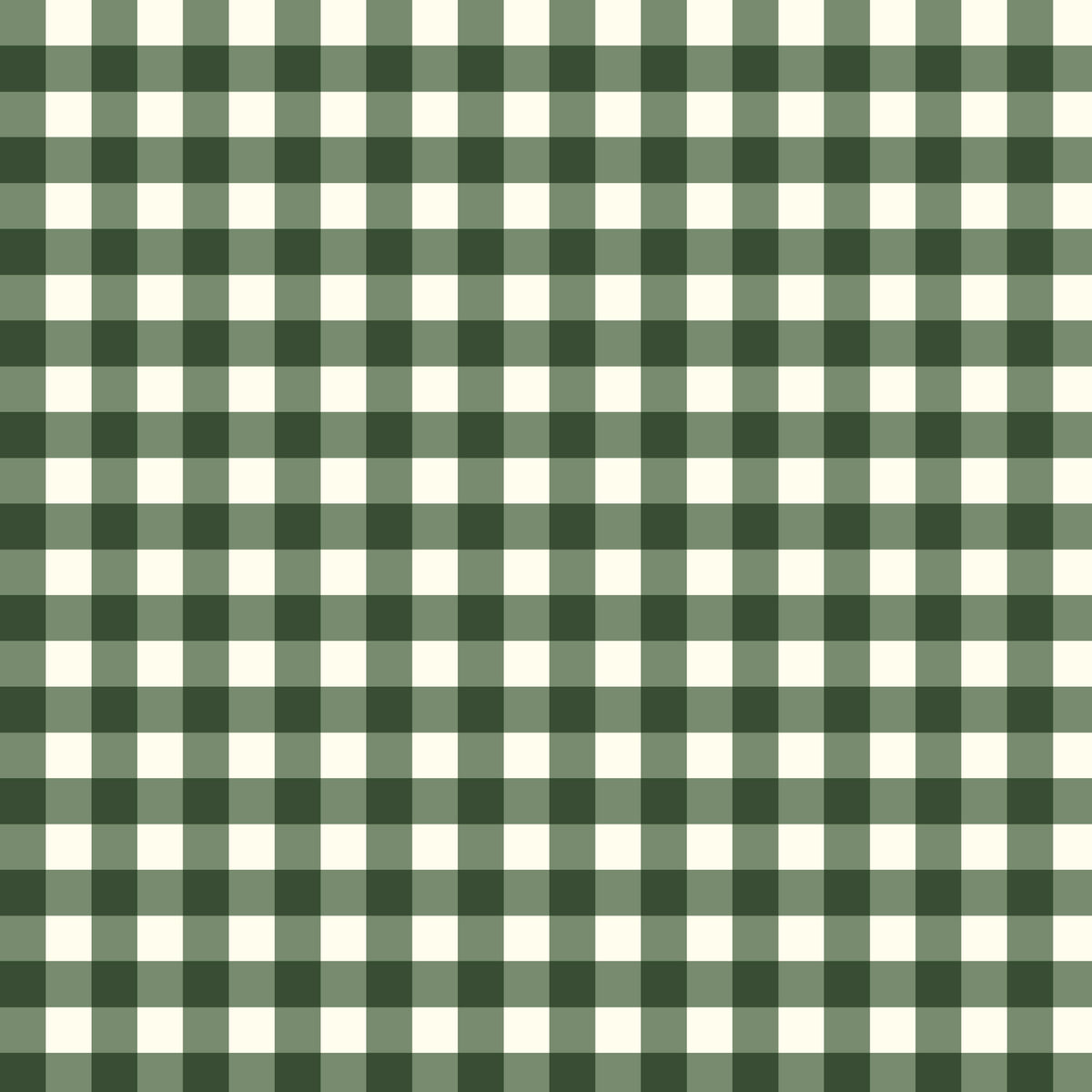 Mistletoe Gingham Long CALM CLOUD™ Adult Set