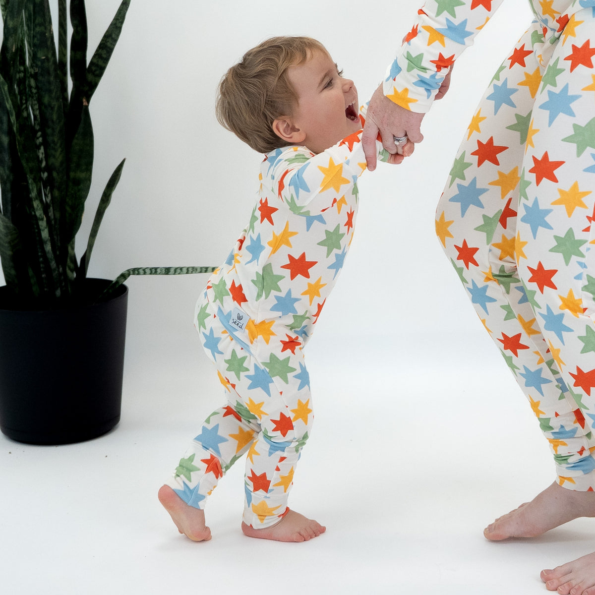 Lucky Stars Day to Night Romper Luxe Edition | Cotton Bamboo Blend