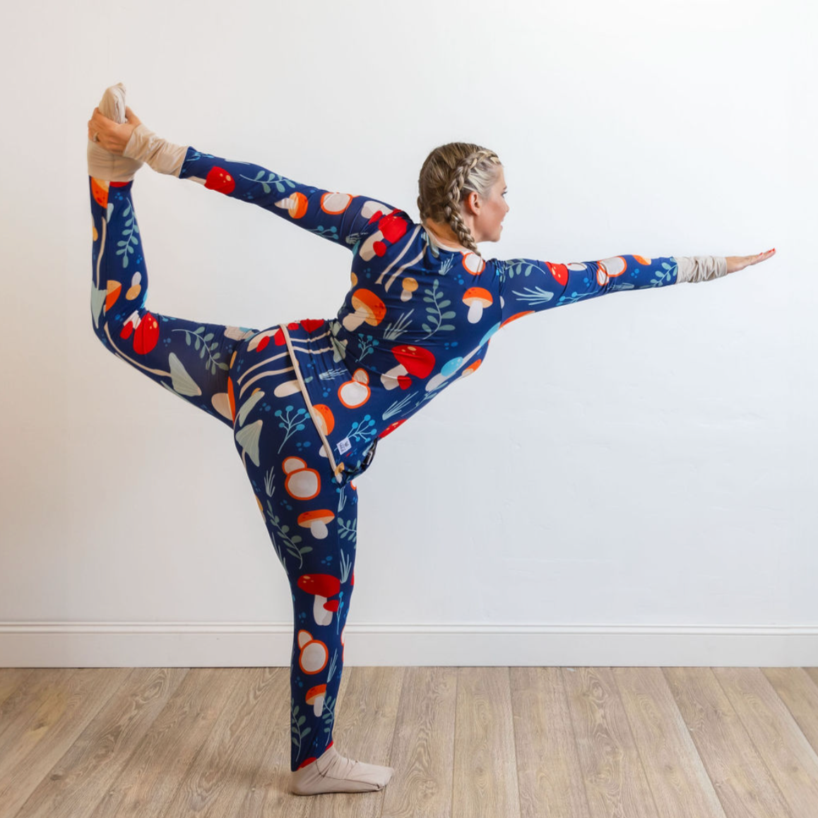 Toadstool At Your Leisure Snap Down Adult Romper