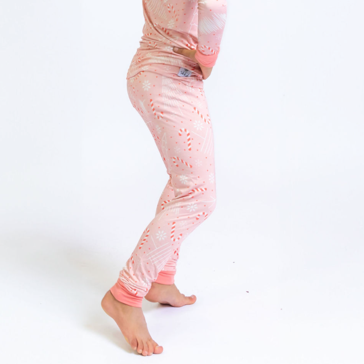 Candy Cane Lane Two Piece Kid's Jammie Set