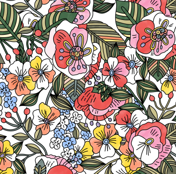 floral pattern
