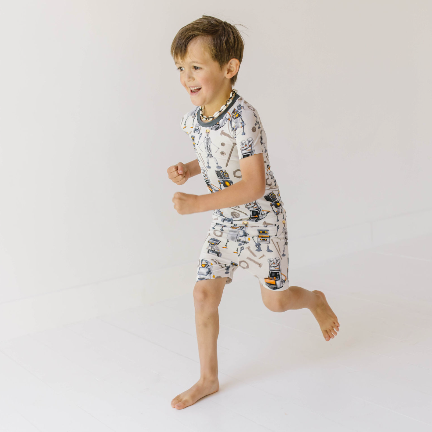 Metal Heads Two Piece Short Jammie Set (18-24 mth- 5T)