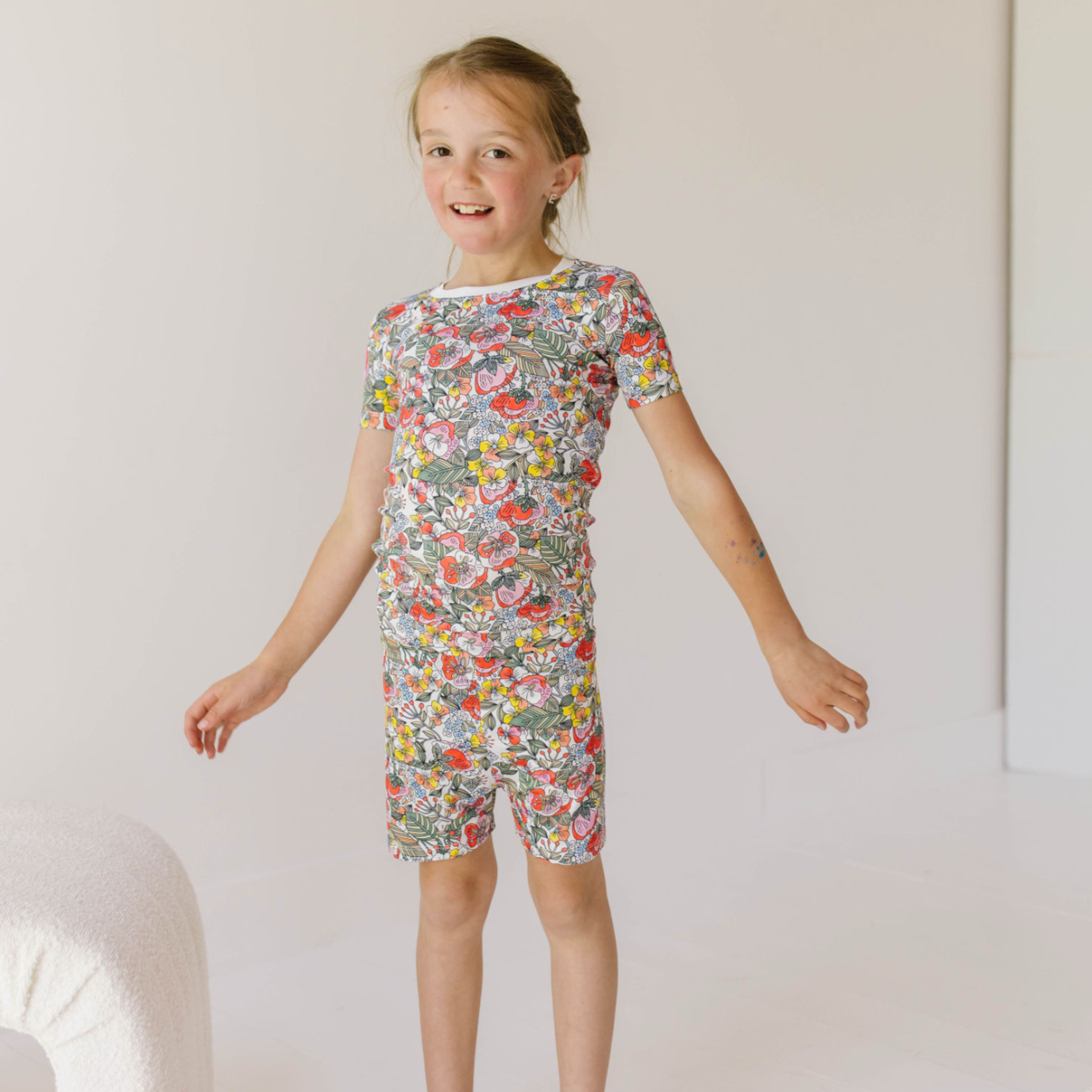 Le Fleur Two Piece Short Jammie Set (18-24 mth- 5T)