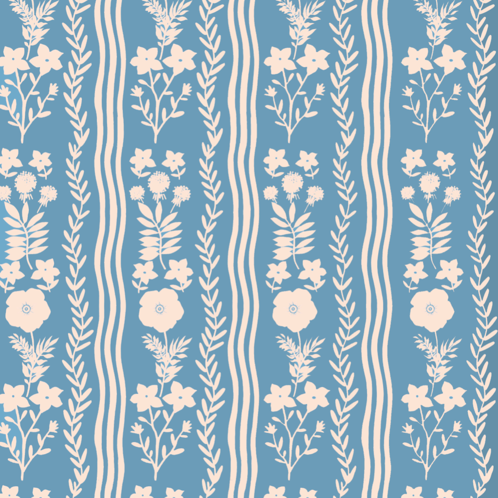 Whimsy Blue Day to Night Romper Luxe Edition | Cotton Bamboo Blend