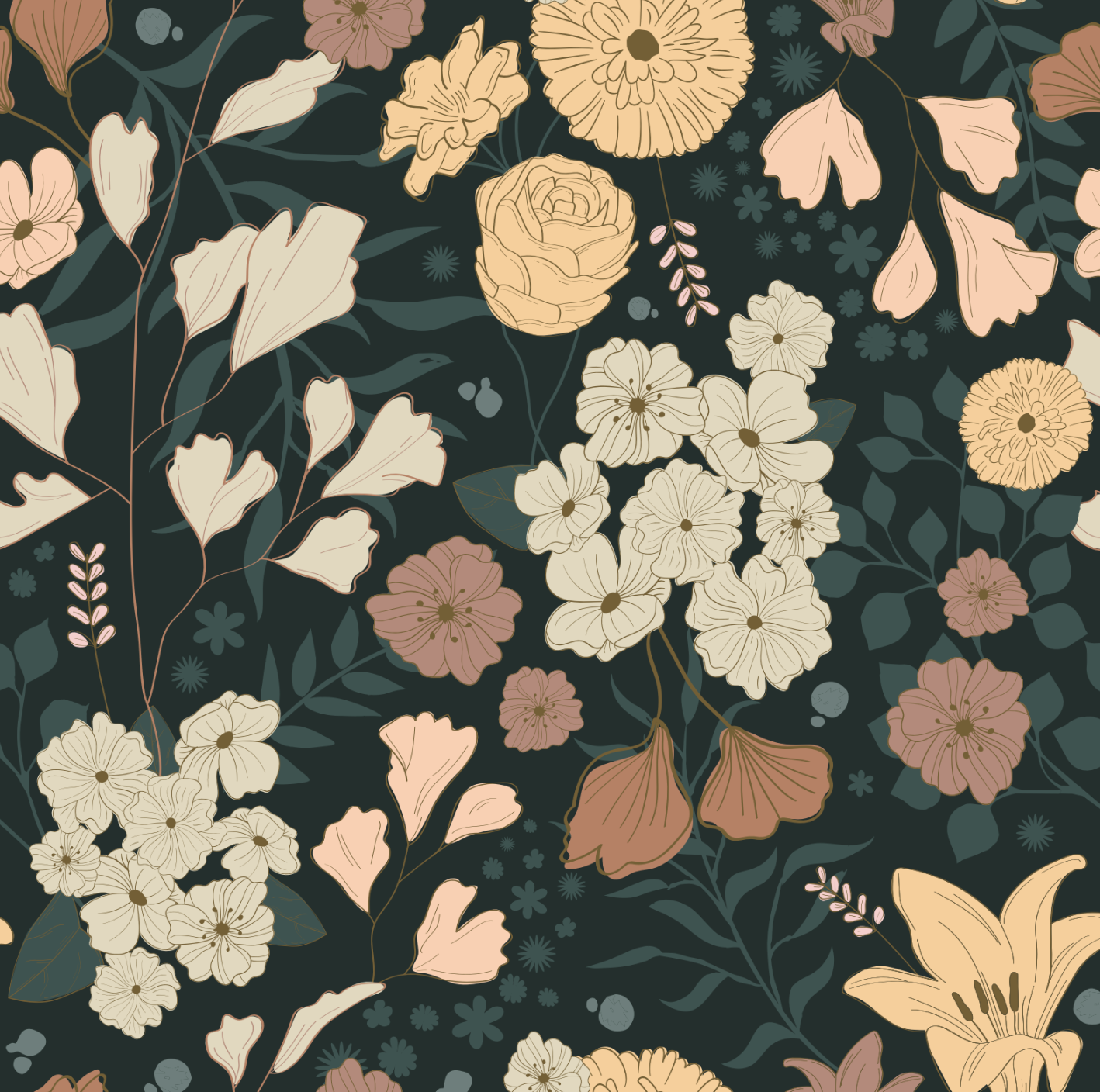 Hidden Garden Shorty Romper