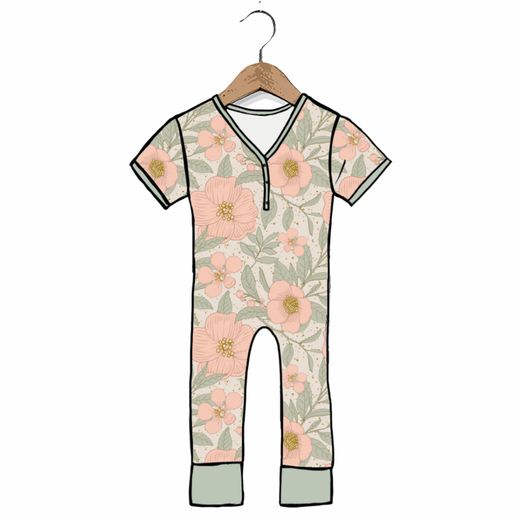Petal Me Pink At Your Leisure Adult Short Long Romper