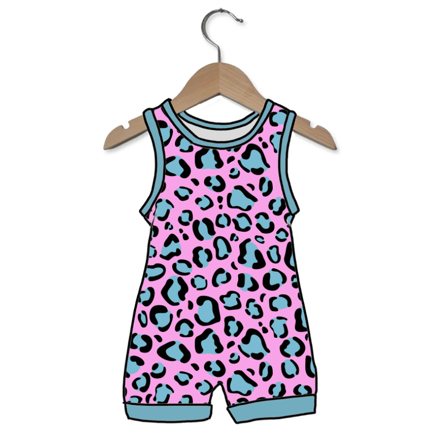 Party Animal Sleeveless Shorty Romper