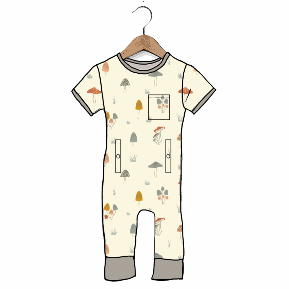 Toadie Trails Adaptive Tube Access Short Long Romper