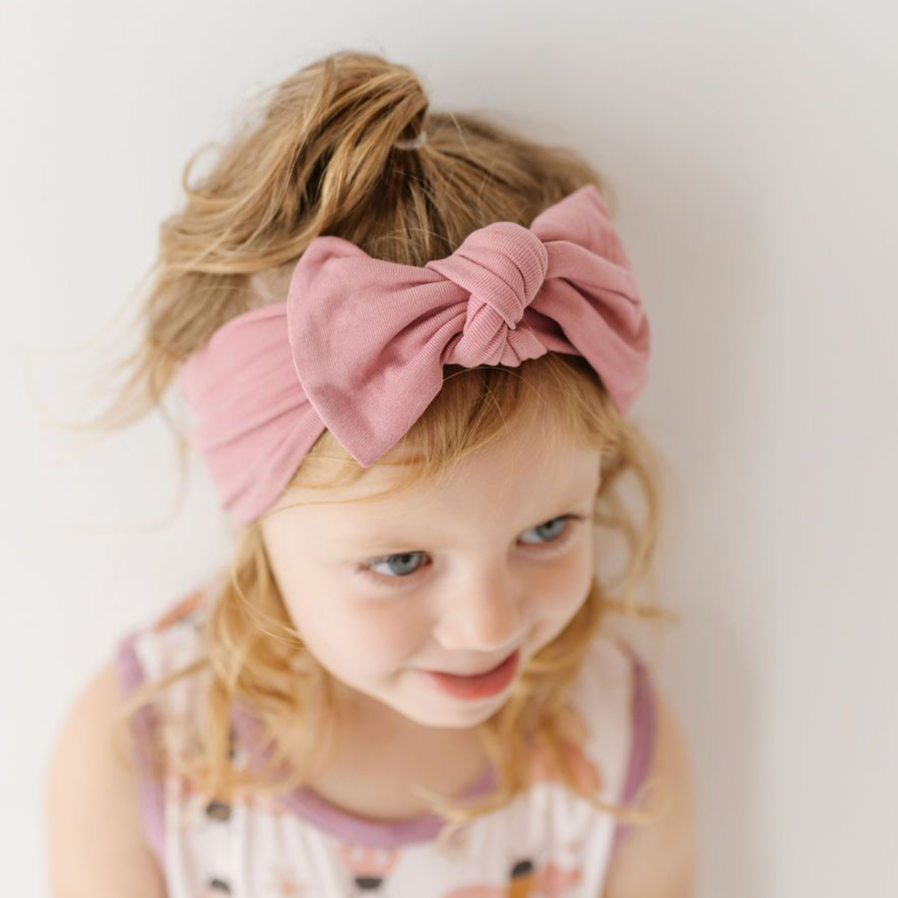 Dusty Rose Bow
