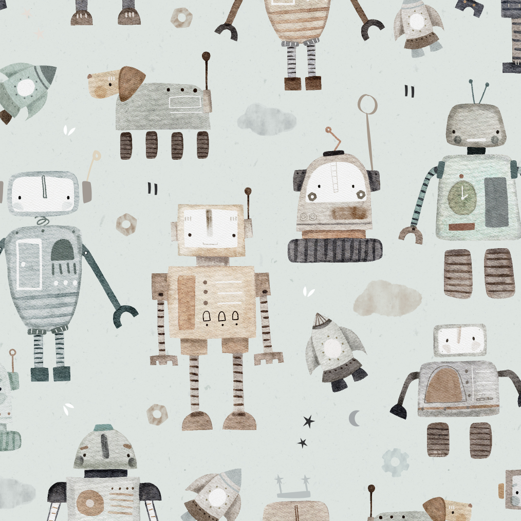 Bot Buddies Short Long Romper