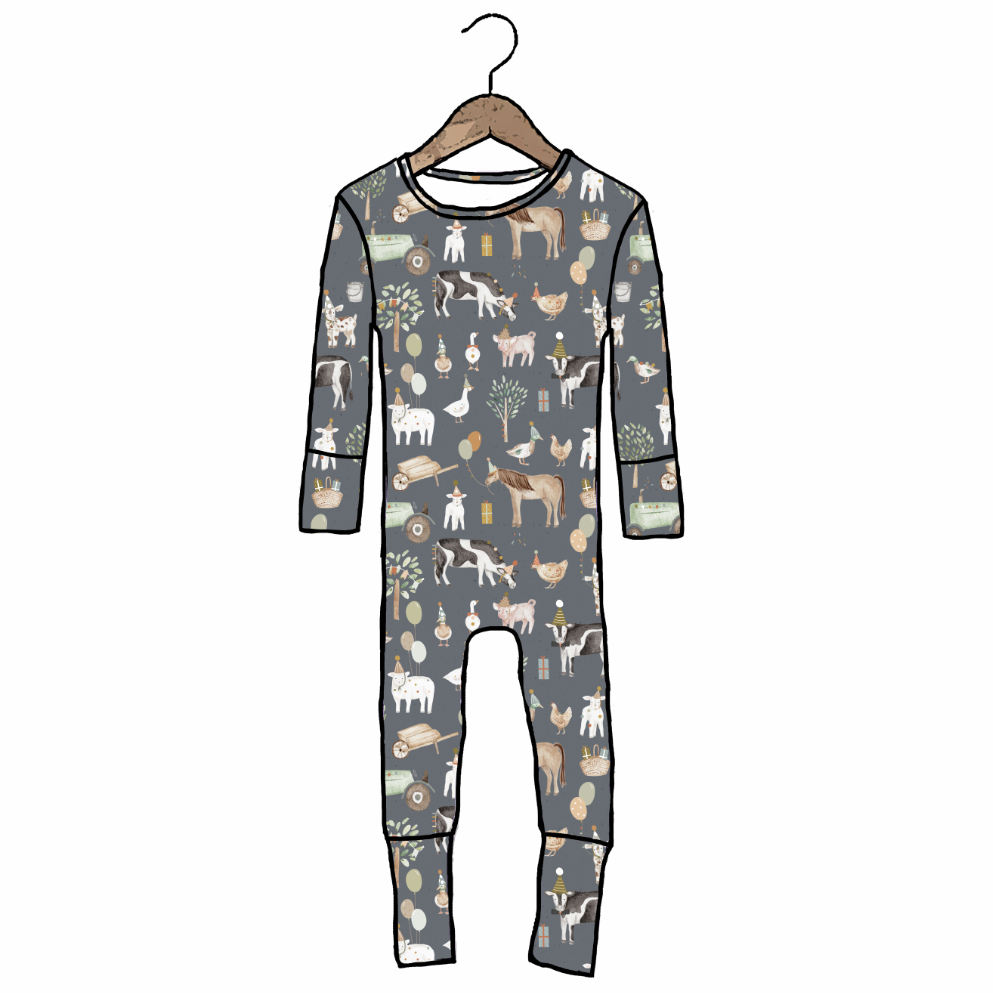 Farm Fiesta Kid's Day to Night Romper